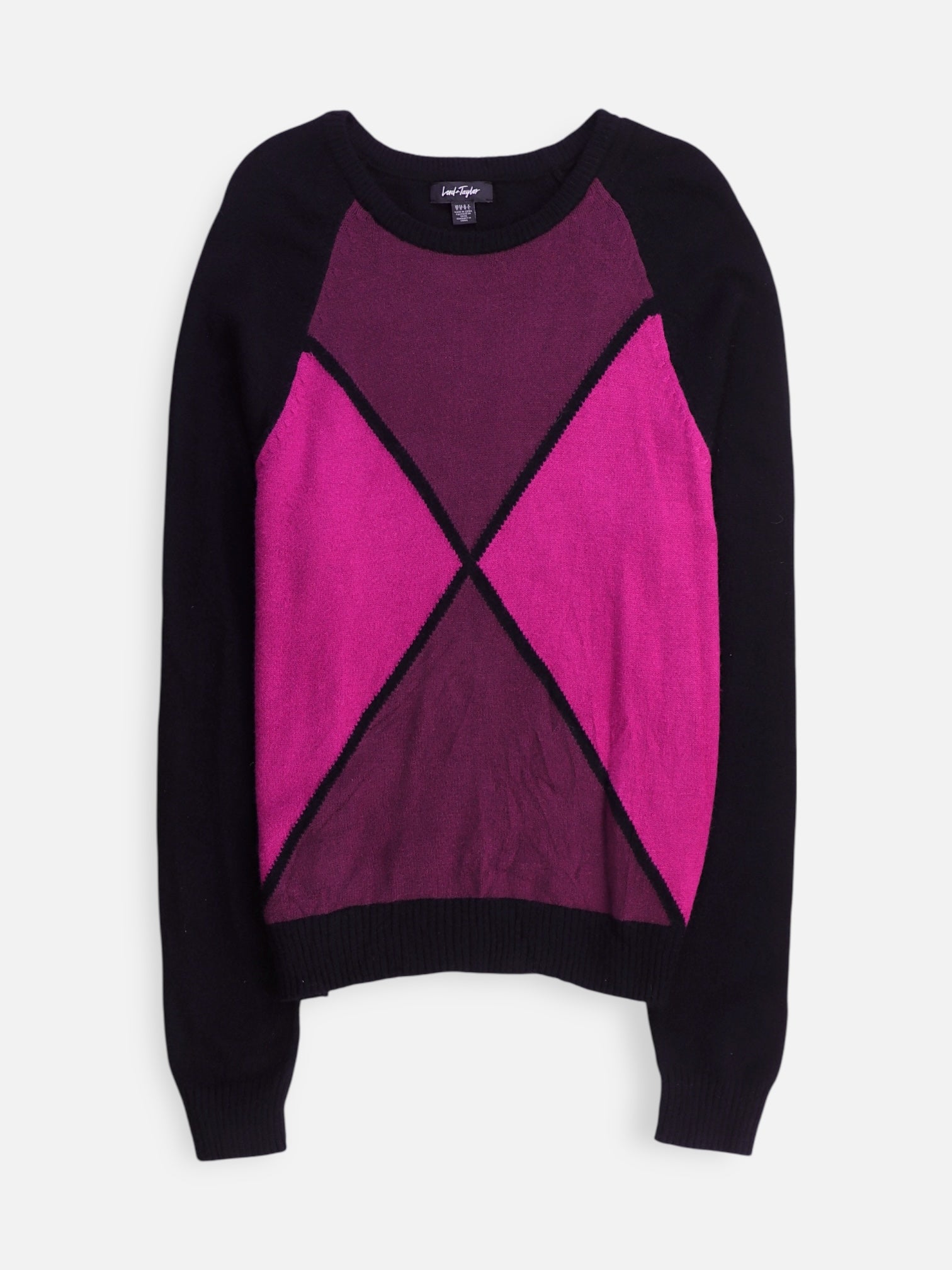 Sueter Knit Color Block - Mujer - Medium