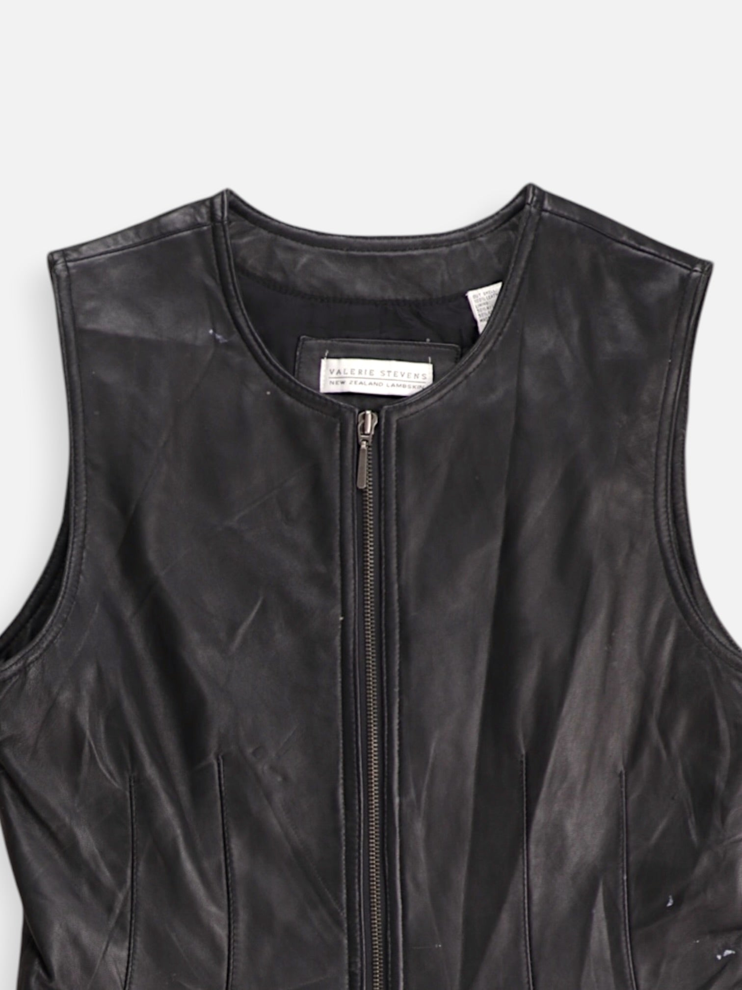 Chaleco Cuero - Mujer - Medium