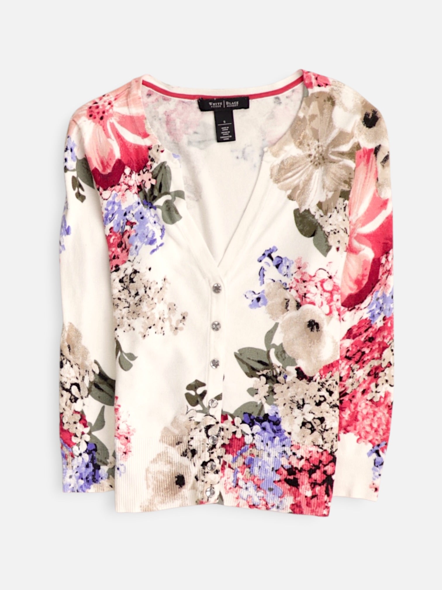 White House Black Market  Sueter Cardigan Casual - Mujer - Small
