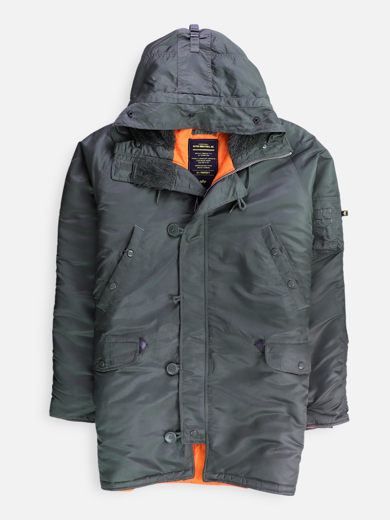 Chaqueta Casual Cargo - Hombre - 3XL