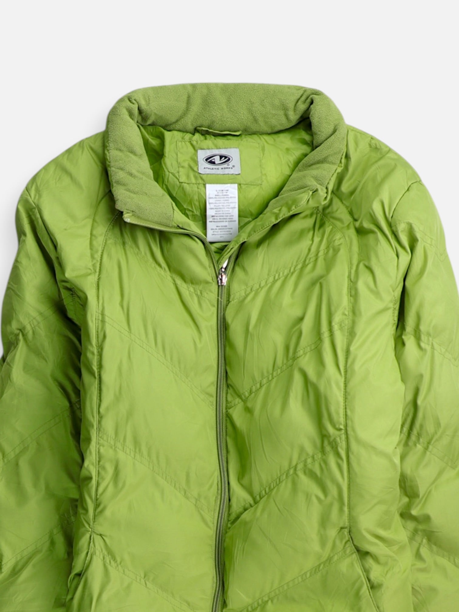 ATHLETIC Chaqueta Puffer Impermeable - Mujer - Large