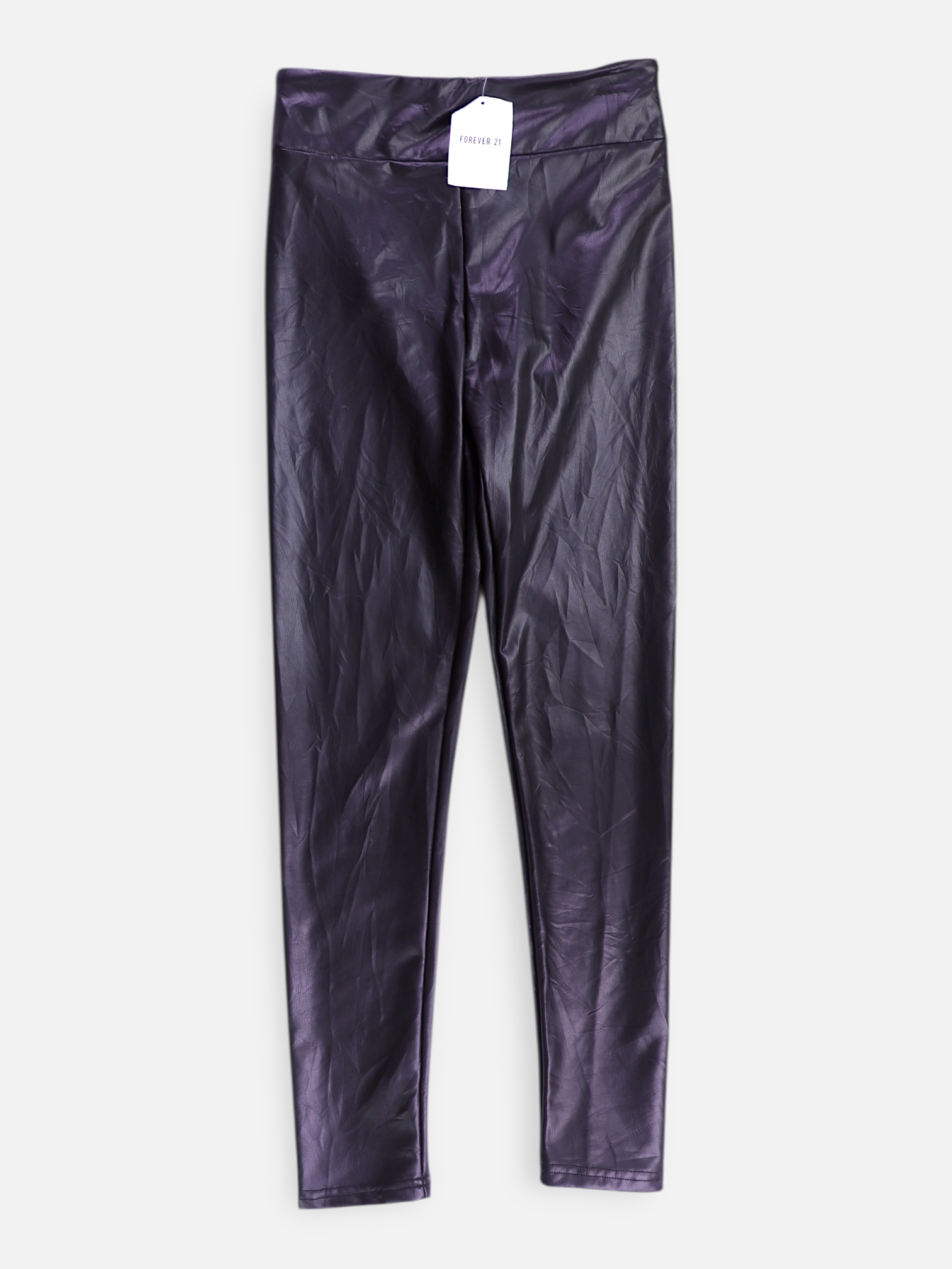 Forever 21 Leggins Cuero - Mujer - Small