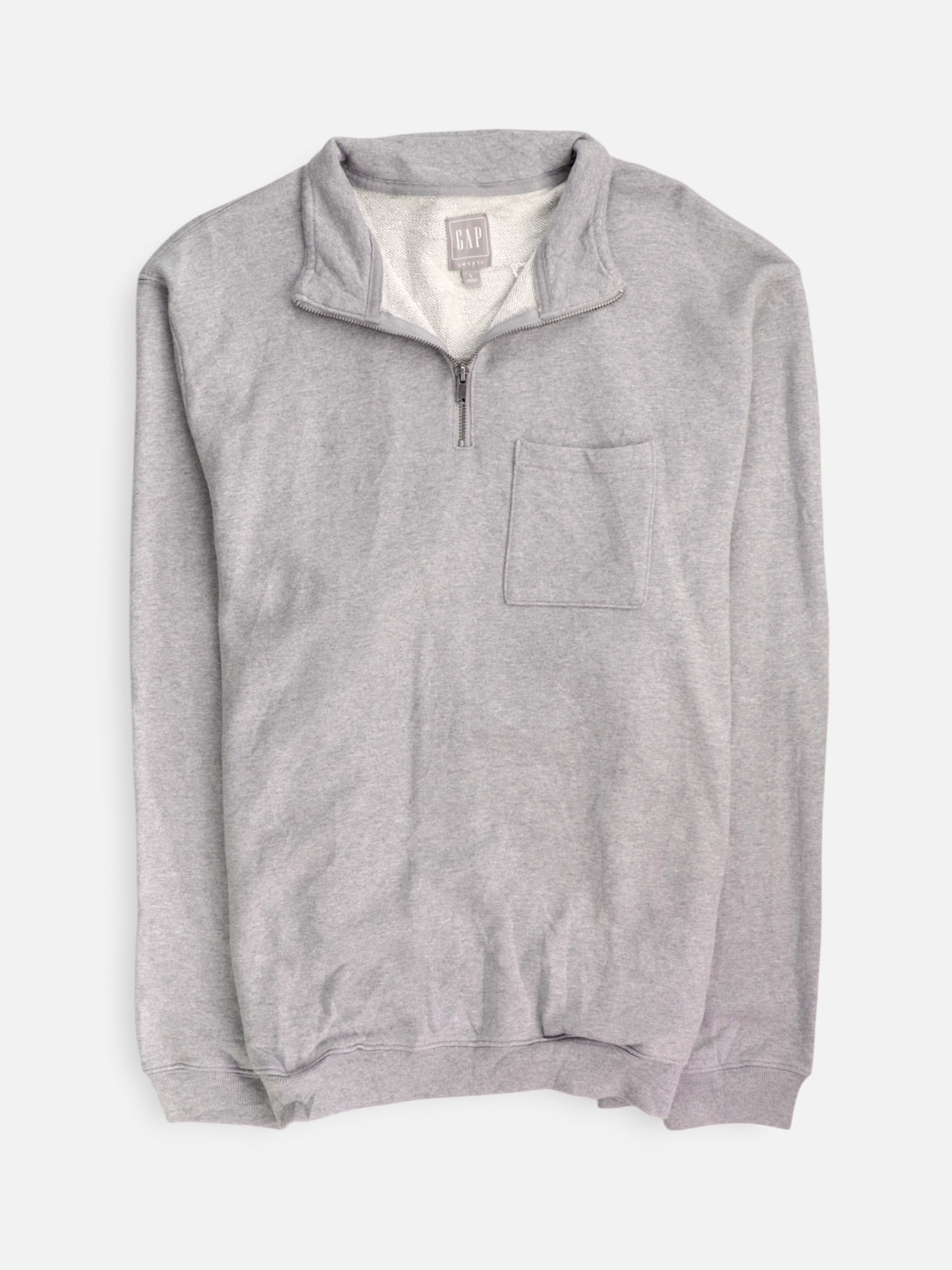 GAP Sudadera Fleece Basic - Hombre - Large