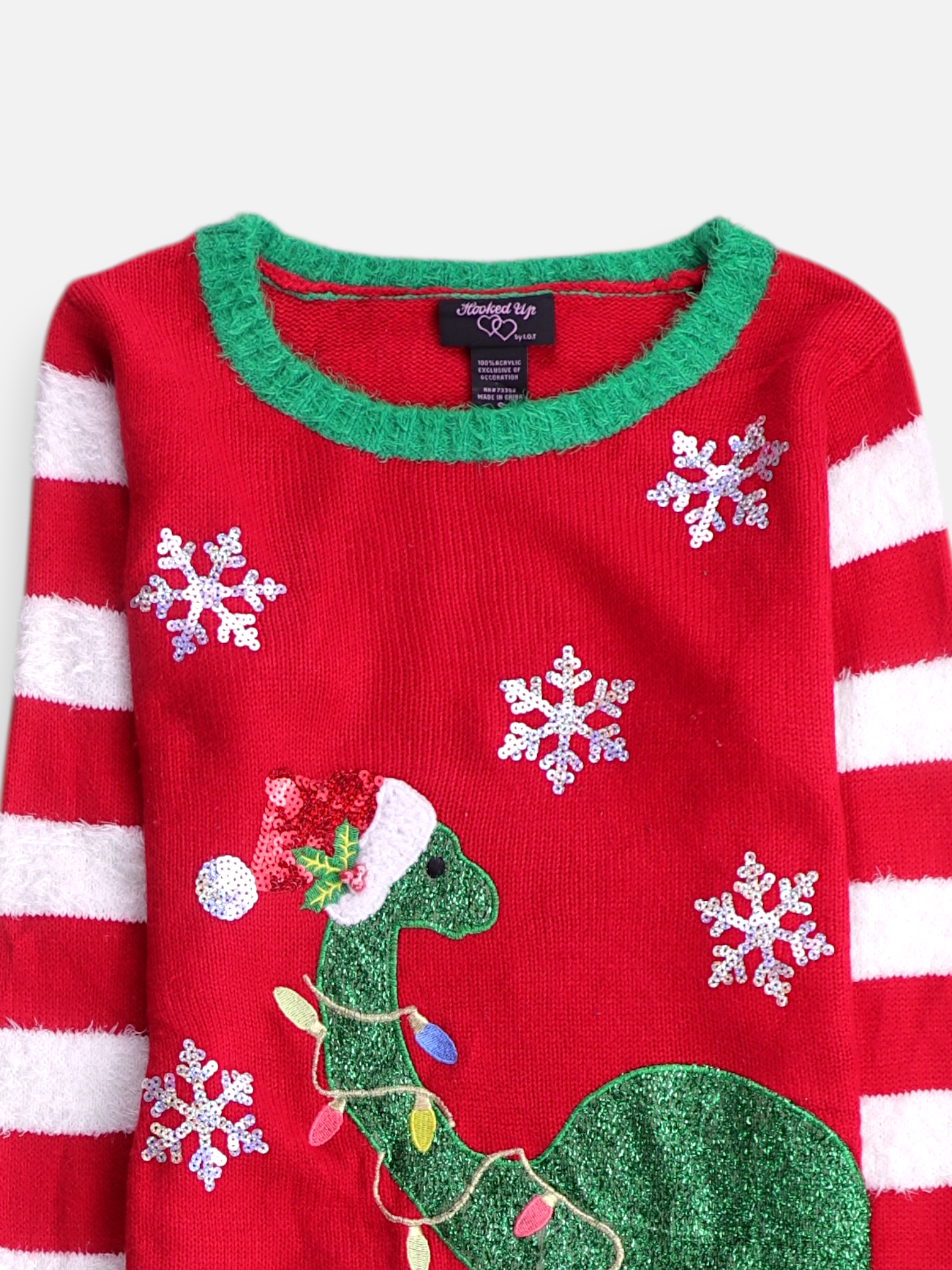 Sueter Knit Navideño - Mujer - Small