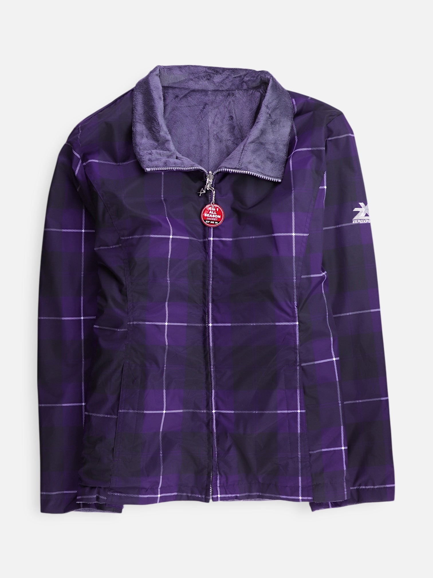 ZERO X POSUR Chaqueta Impermeable Reversible - Mujer - XL