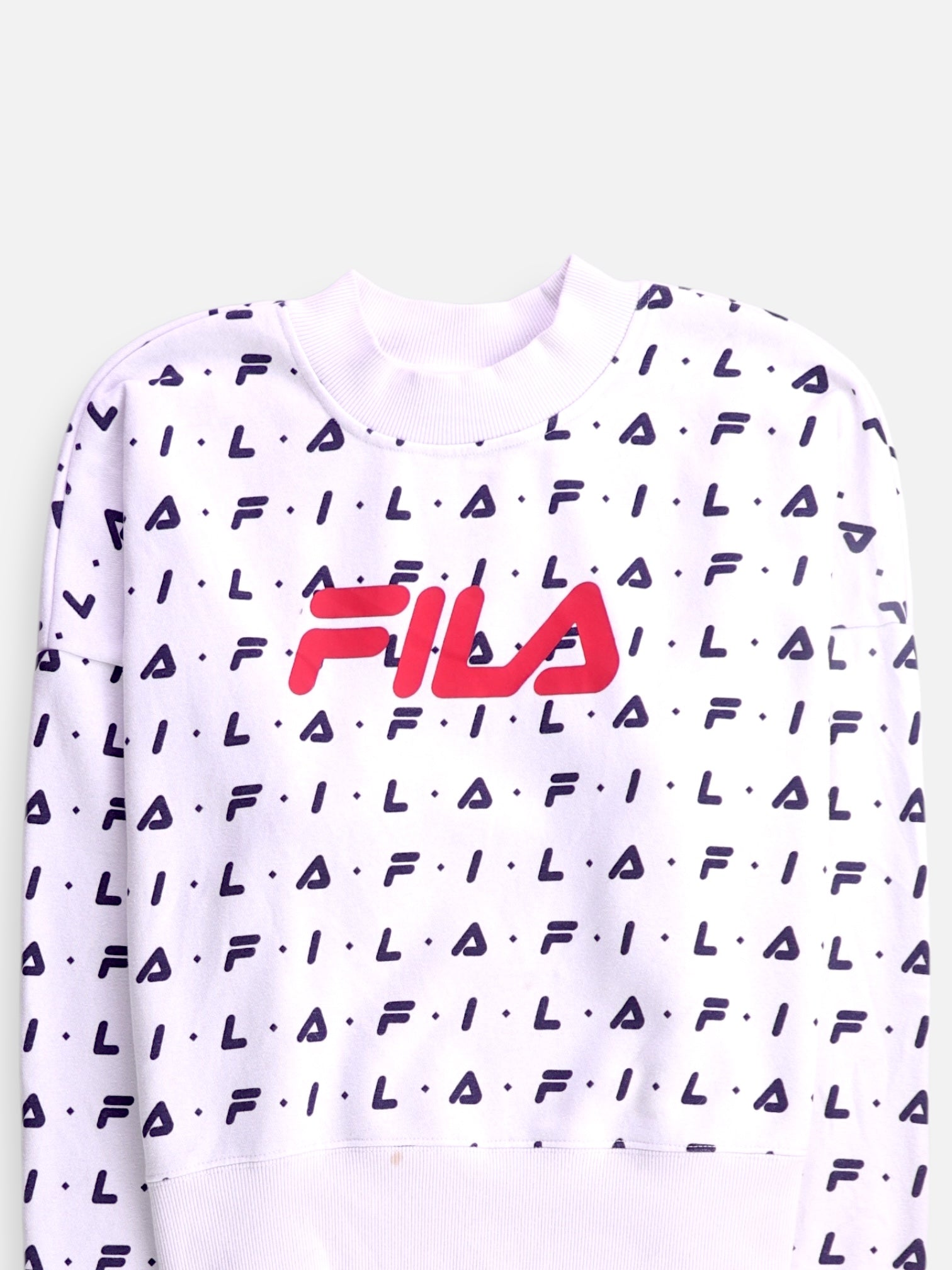 Fila Sudadera Sweatshirt Crop Top - Mujer - Large