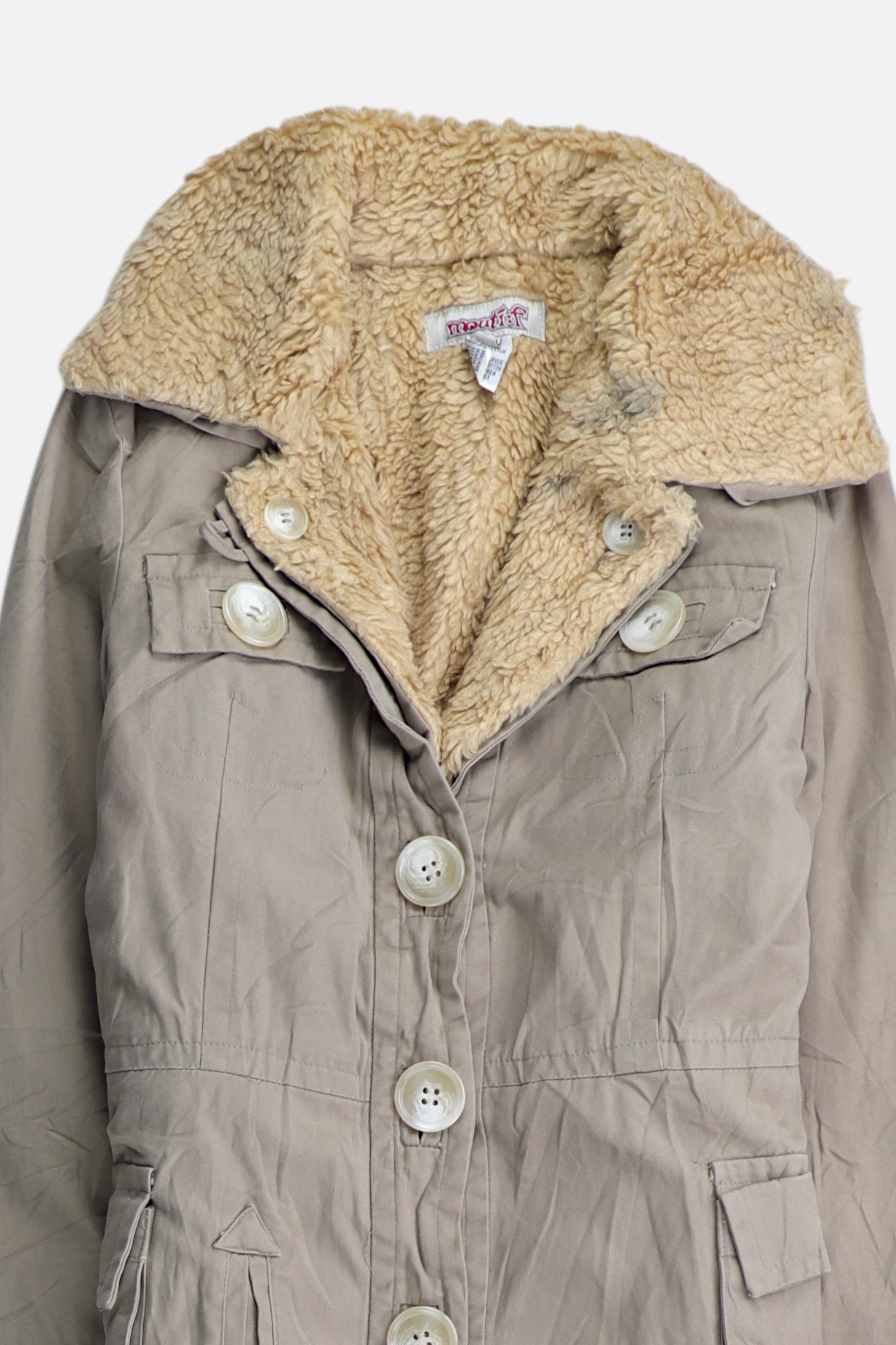 Abrigo  Single breasted trench Denim - Mujer - Large