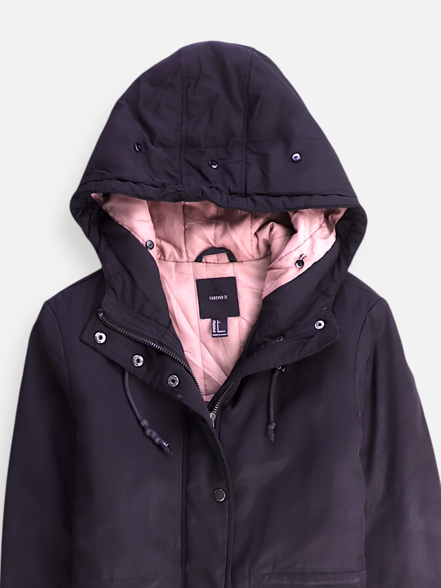 Forever 21 Chaqueta Impermeable Cazadora - Mujer - Small