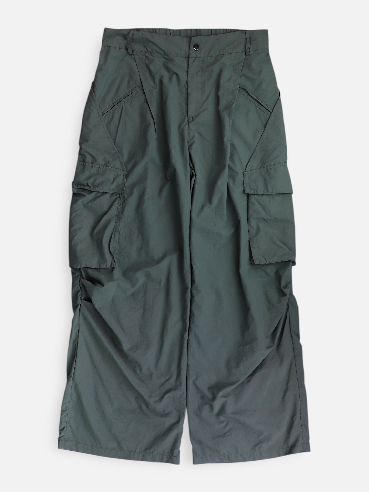 Pantalon Regular Fit Cargo - Mujer - Large