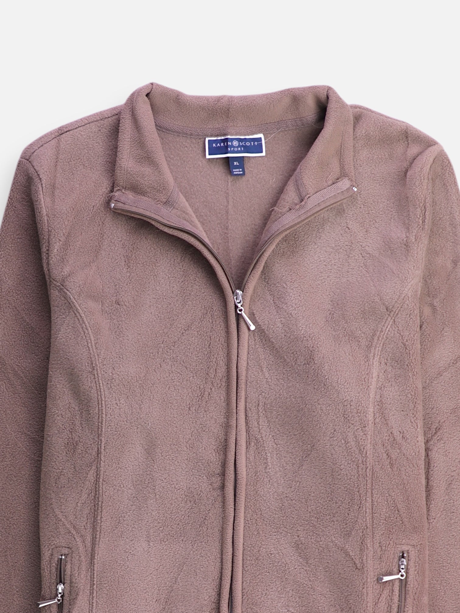 KAREN SCOTT Sudadera Fleece Basic - Mujer - XL