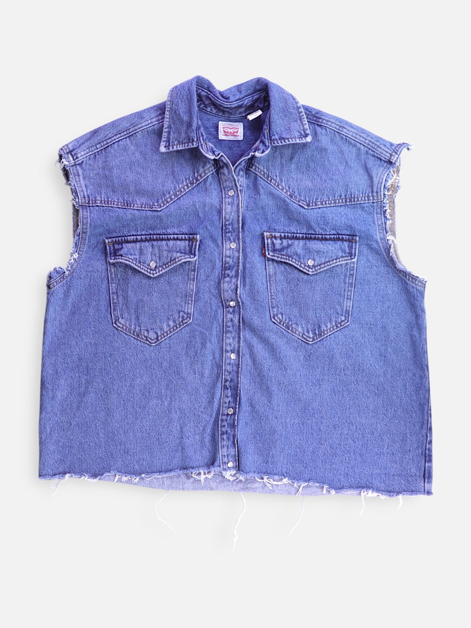 Levis Chaleco Denim - Hombre - Large