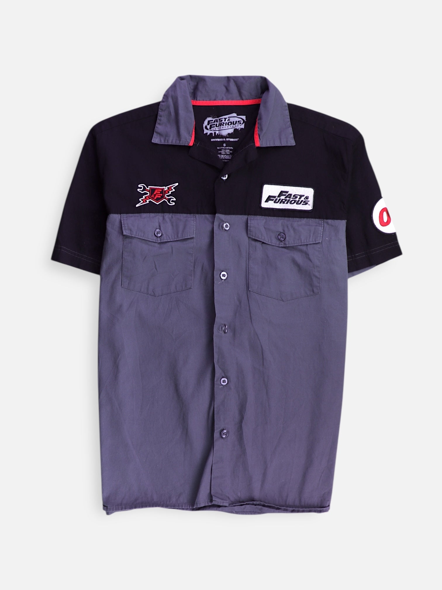 Movies Camisa Color Block - Hombre - Small