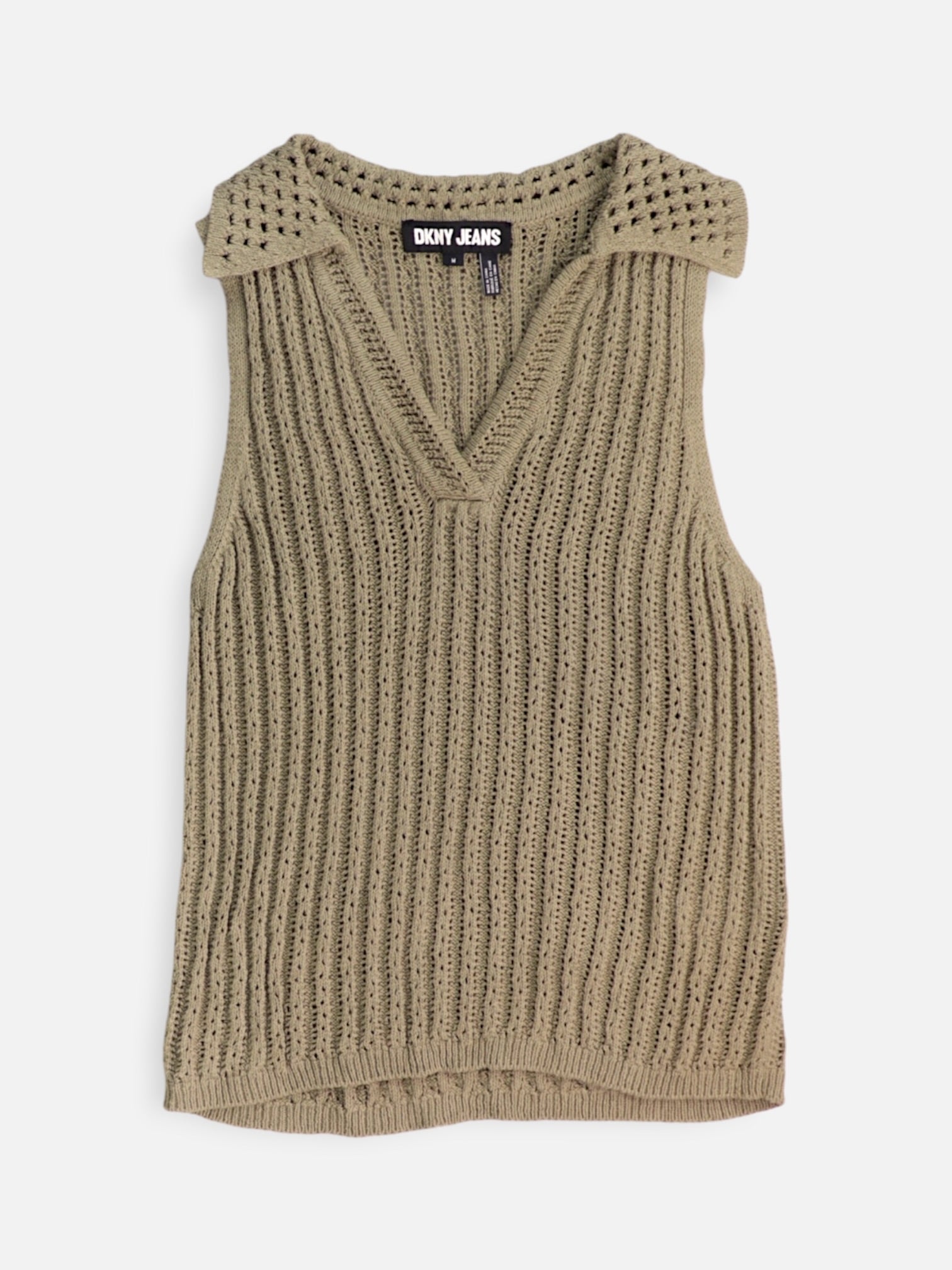 DKNY Blusa Casual - Mujer - Medium