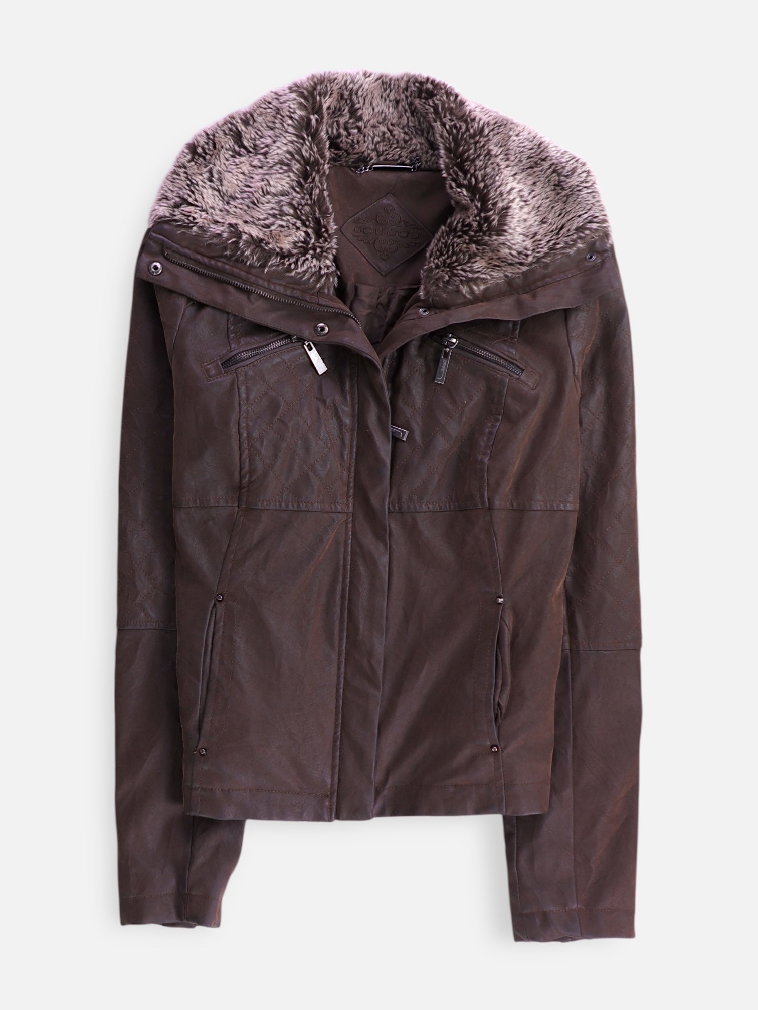 Chaqueta Casual Cuero - Mujer - XL