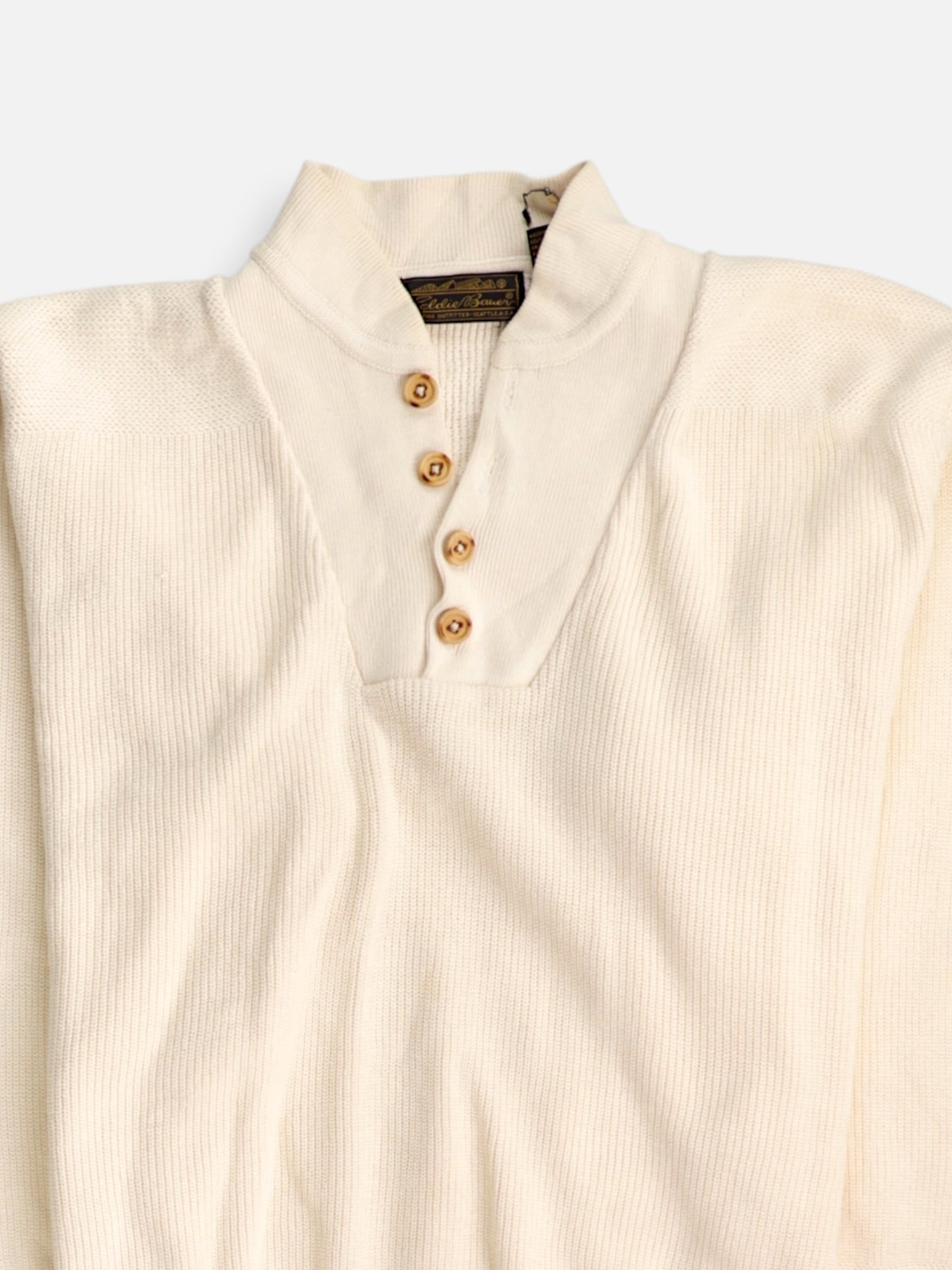 Eddie Bauer Sueter Knit Casual - Mujer - Large