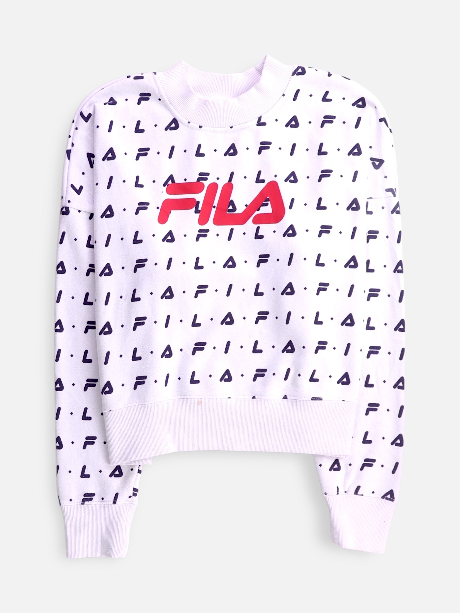 Fila Sudadera Sweatshirt Crop Top - Mujer - Large