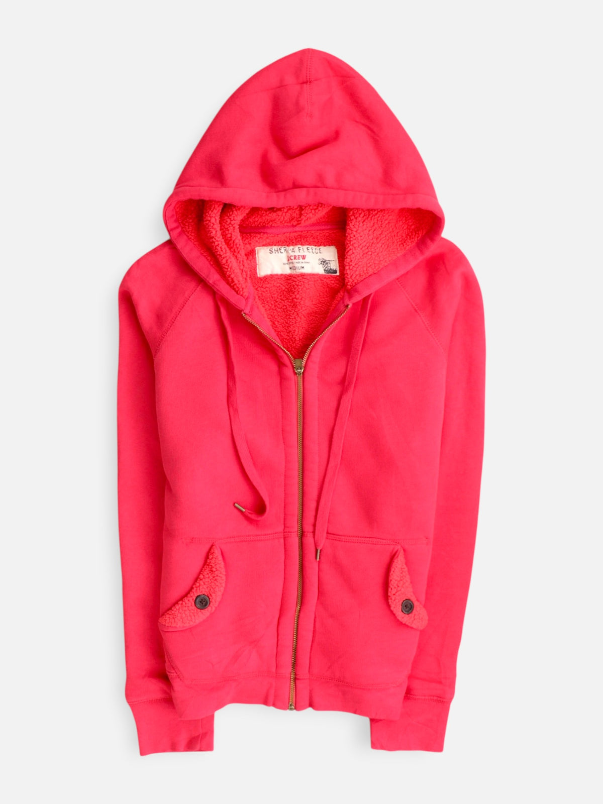 J CREW Sudadera Hoodie Basic - Mujer - Medium