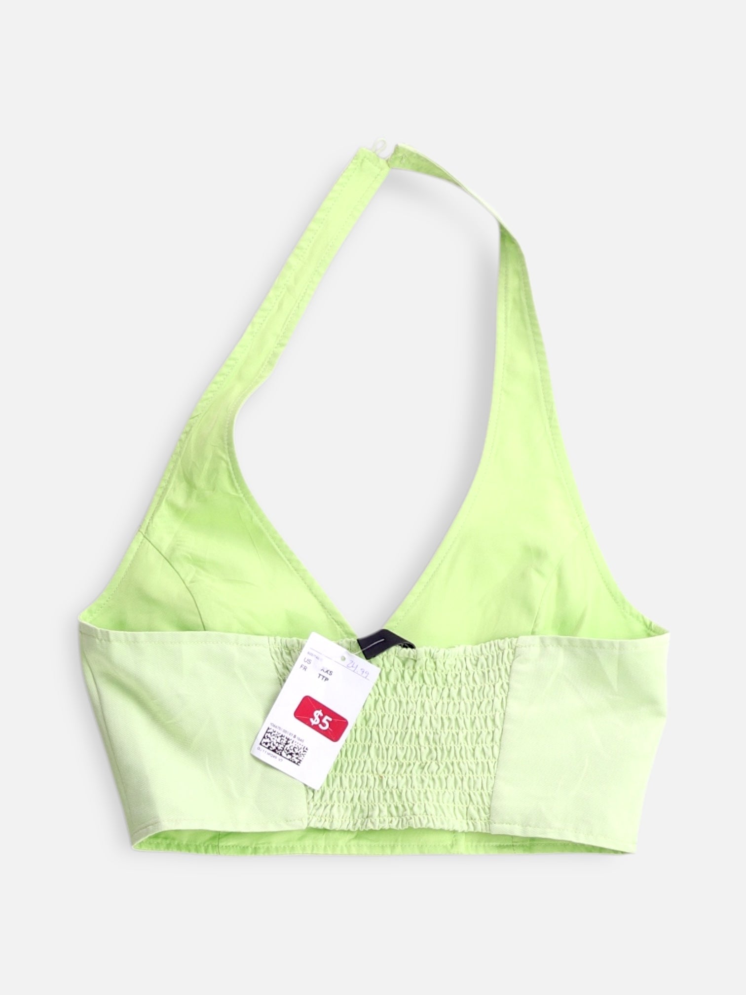 H&M Blusa Crop Top - Mujer - 2XS