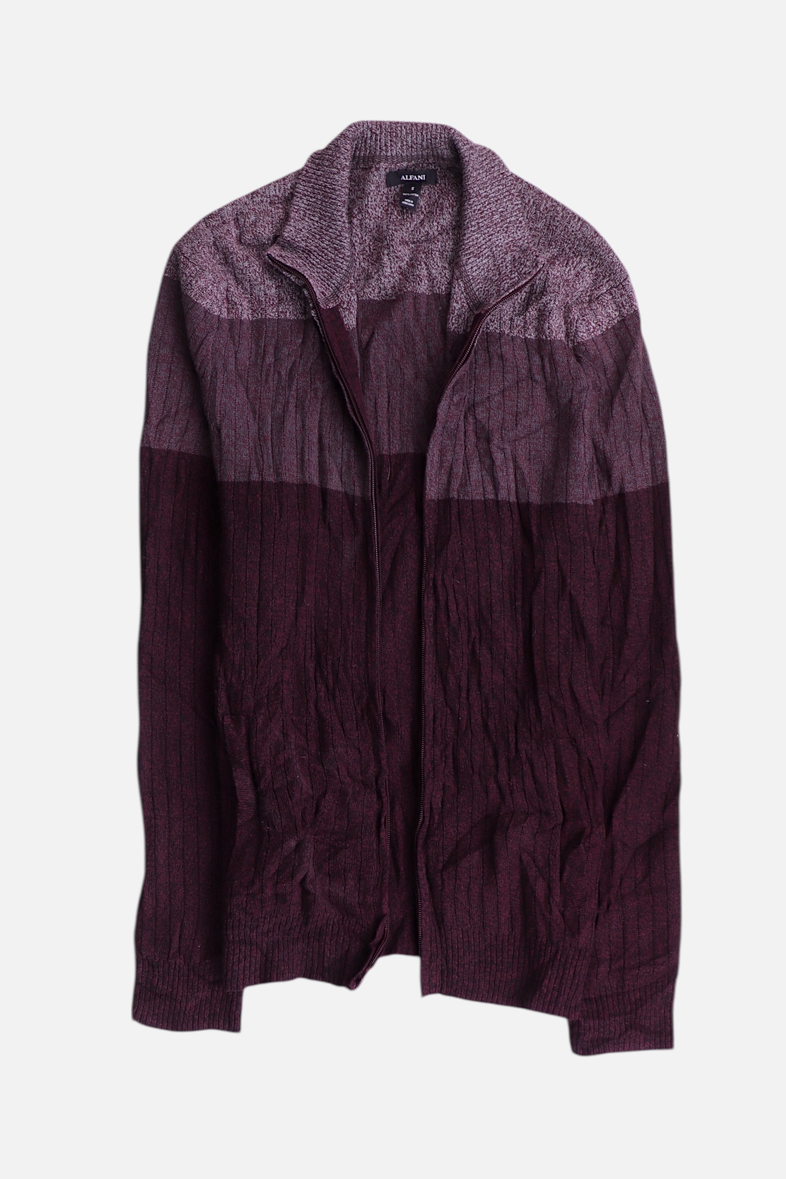 ALFANI Sueter Fleece Color Block - Hombre - Small