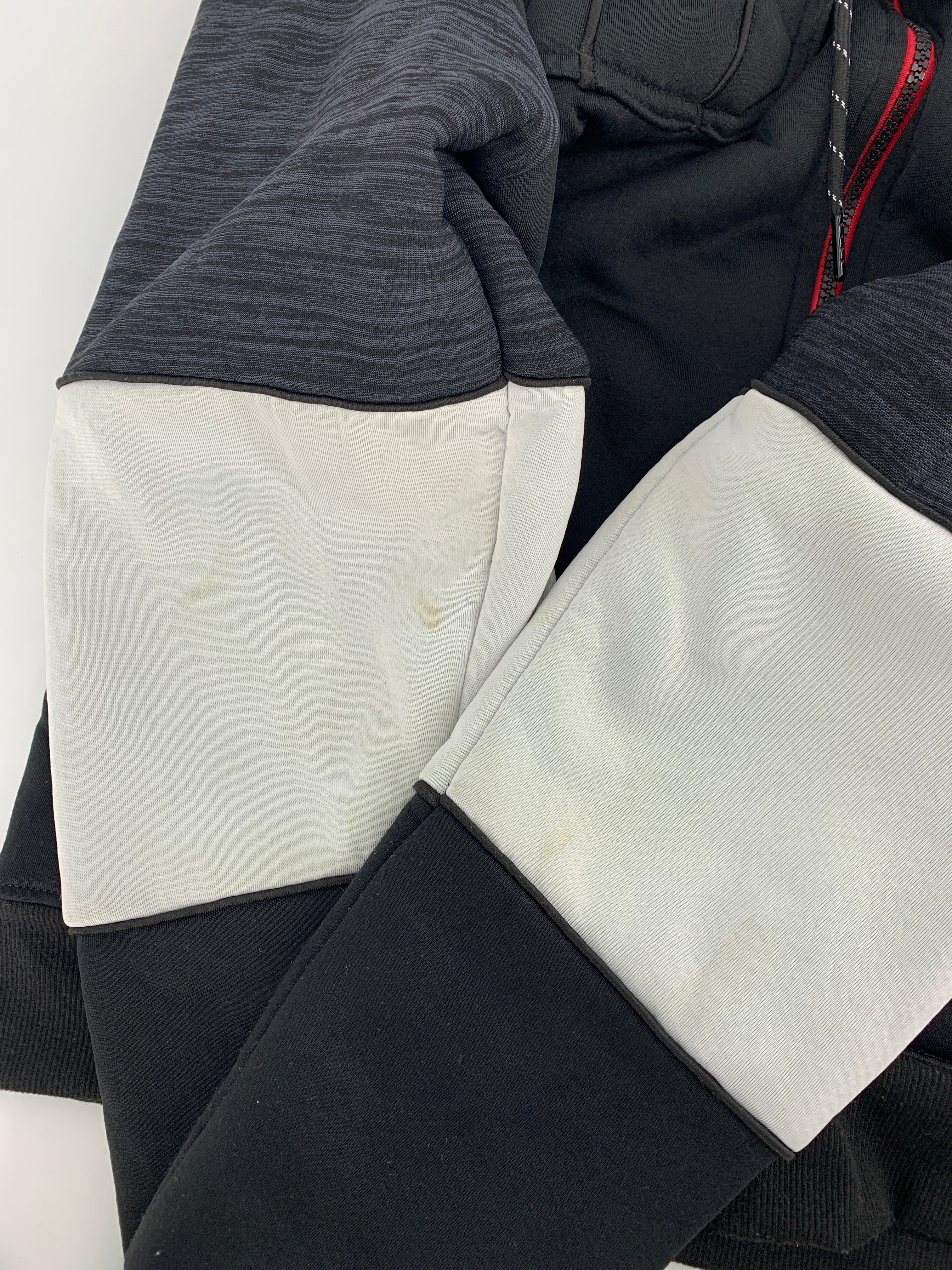 Sudadera Hoodie Color Block - Hombre - Medium