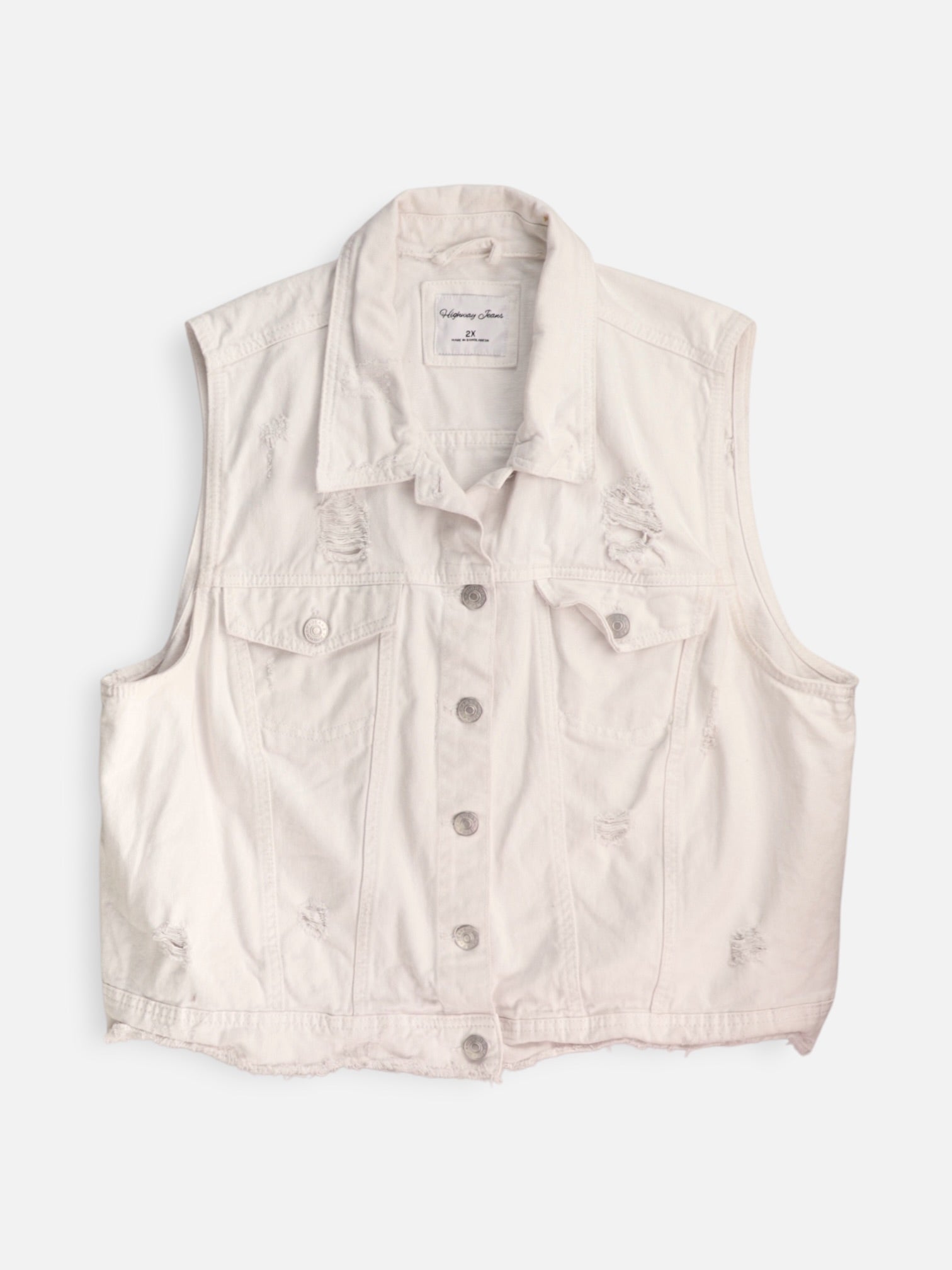 Chaleco Denim - Mujer - 2XL