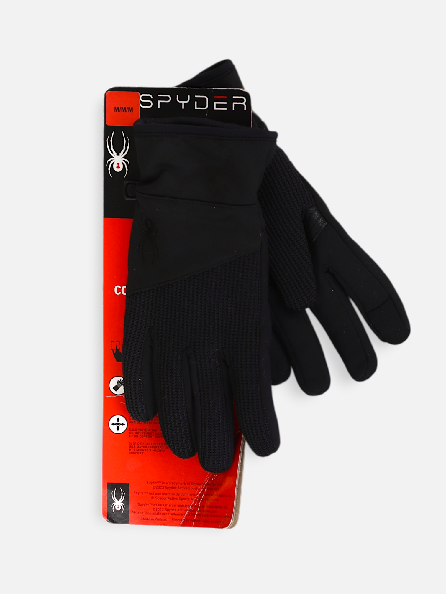 SPYDER  Guantes  Basic - Hombre - Medium