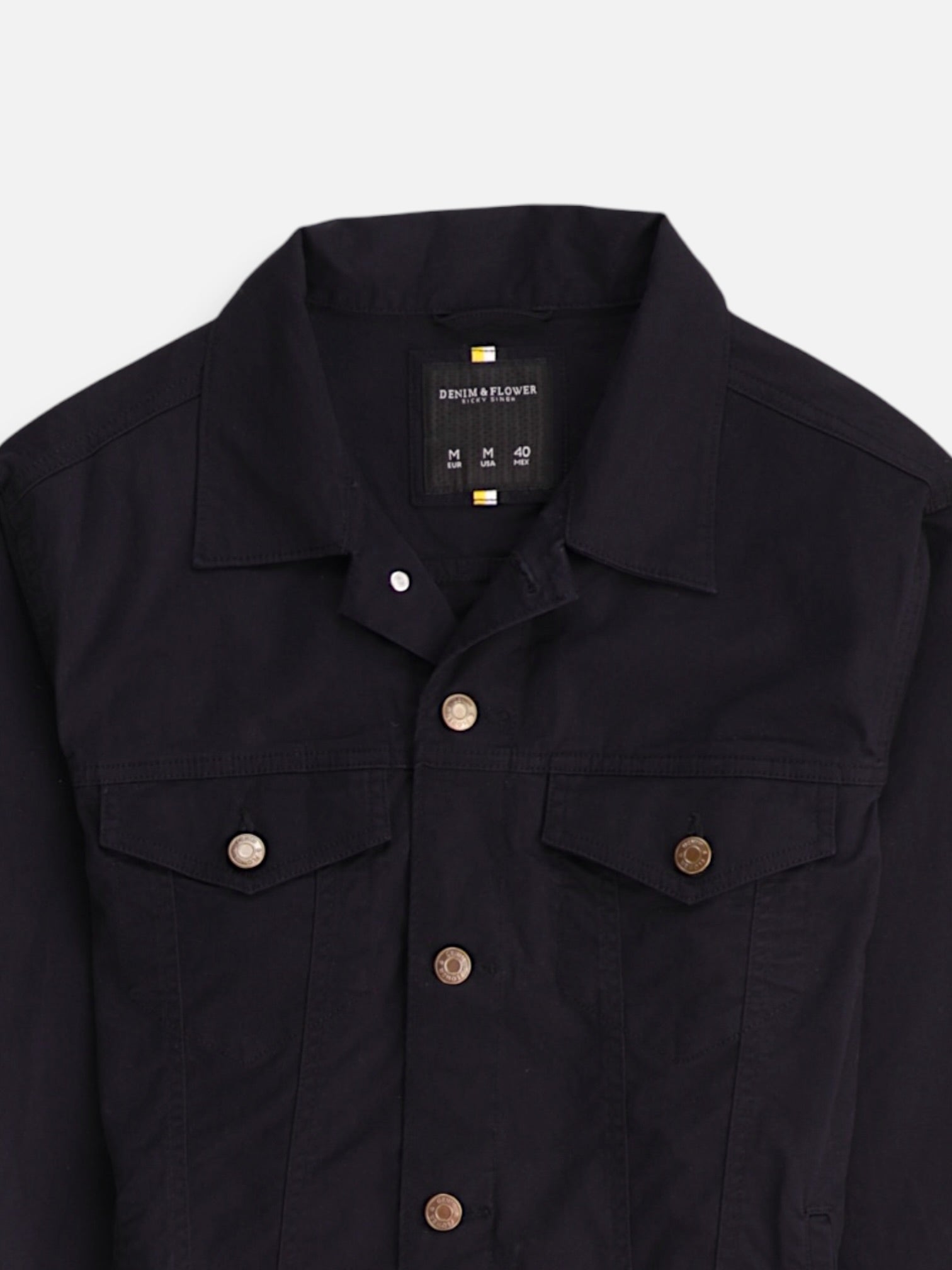 DENIM & FLOWER Chaqueta Casual Basic - Mujer - Medium