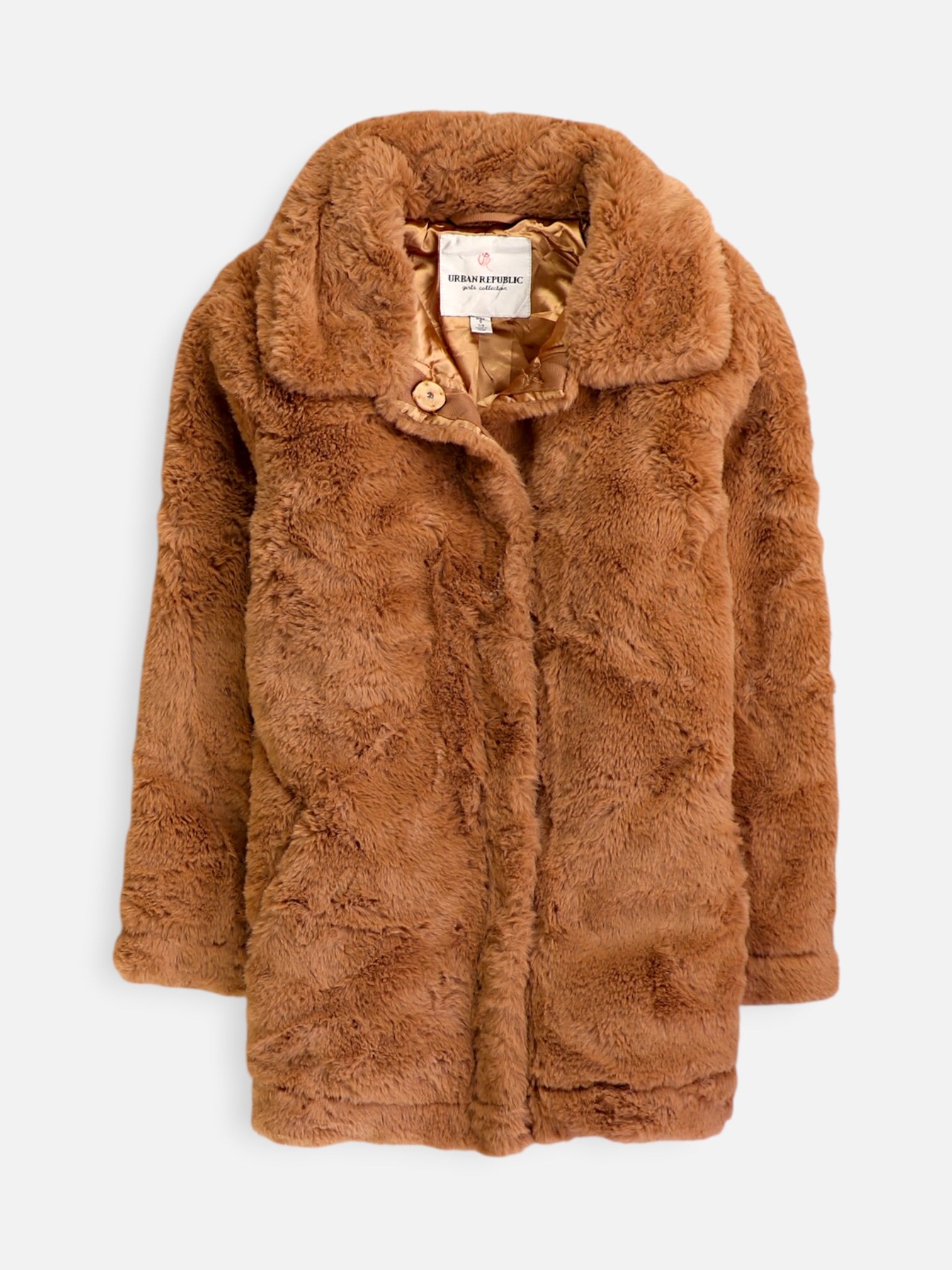 URBAN REPUBLIC Chaqueta Casual Teddy - Niña - Small - 7-8Y (Años)