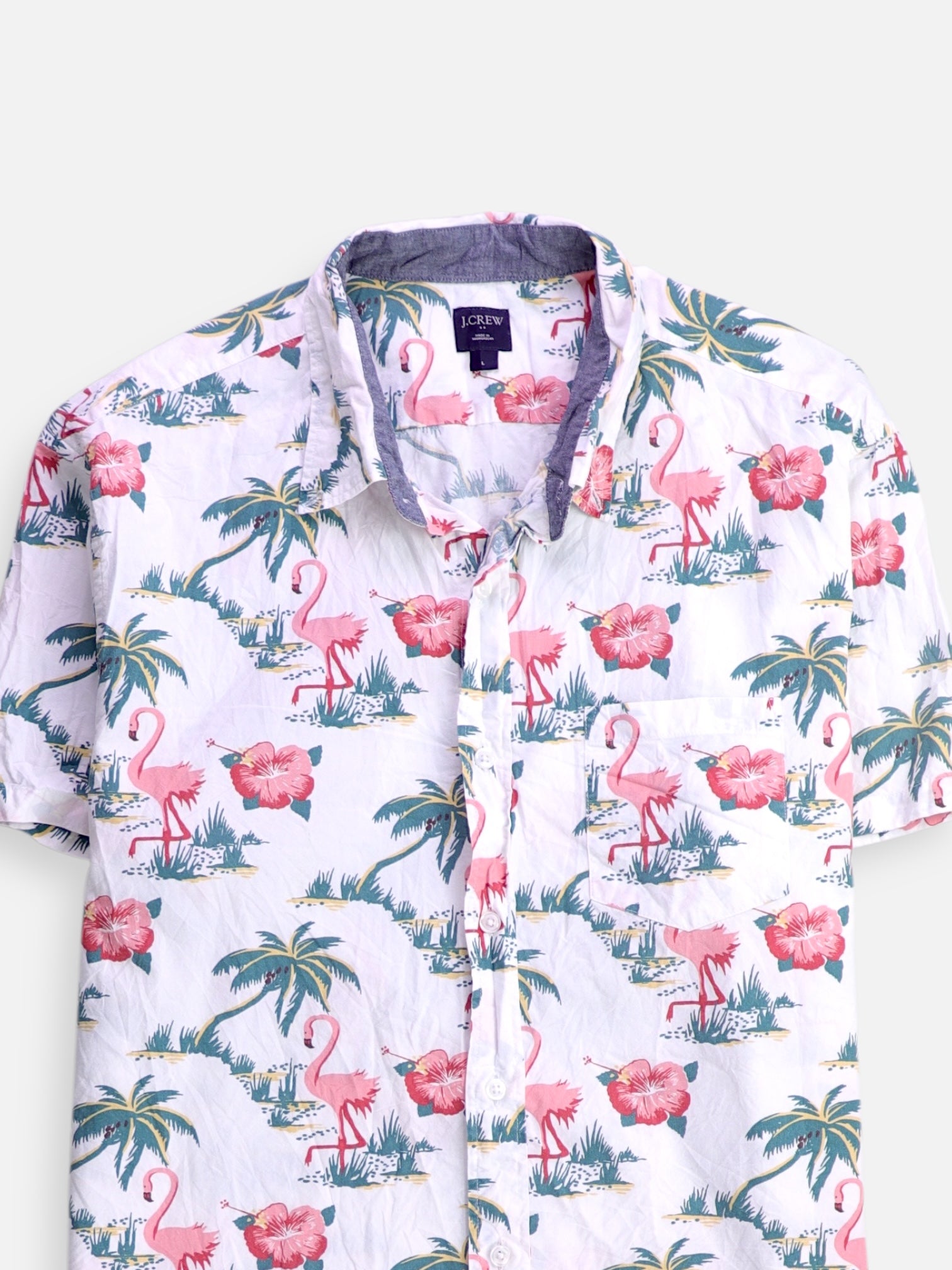 J CREW Camisa Verano - Hombre - Large