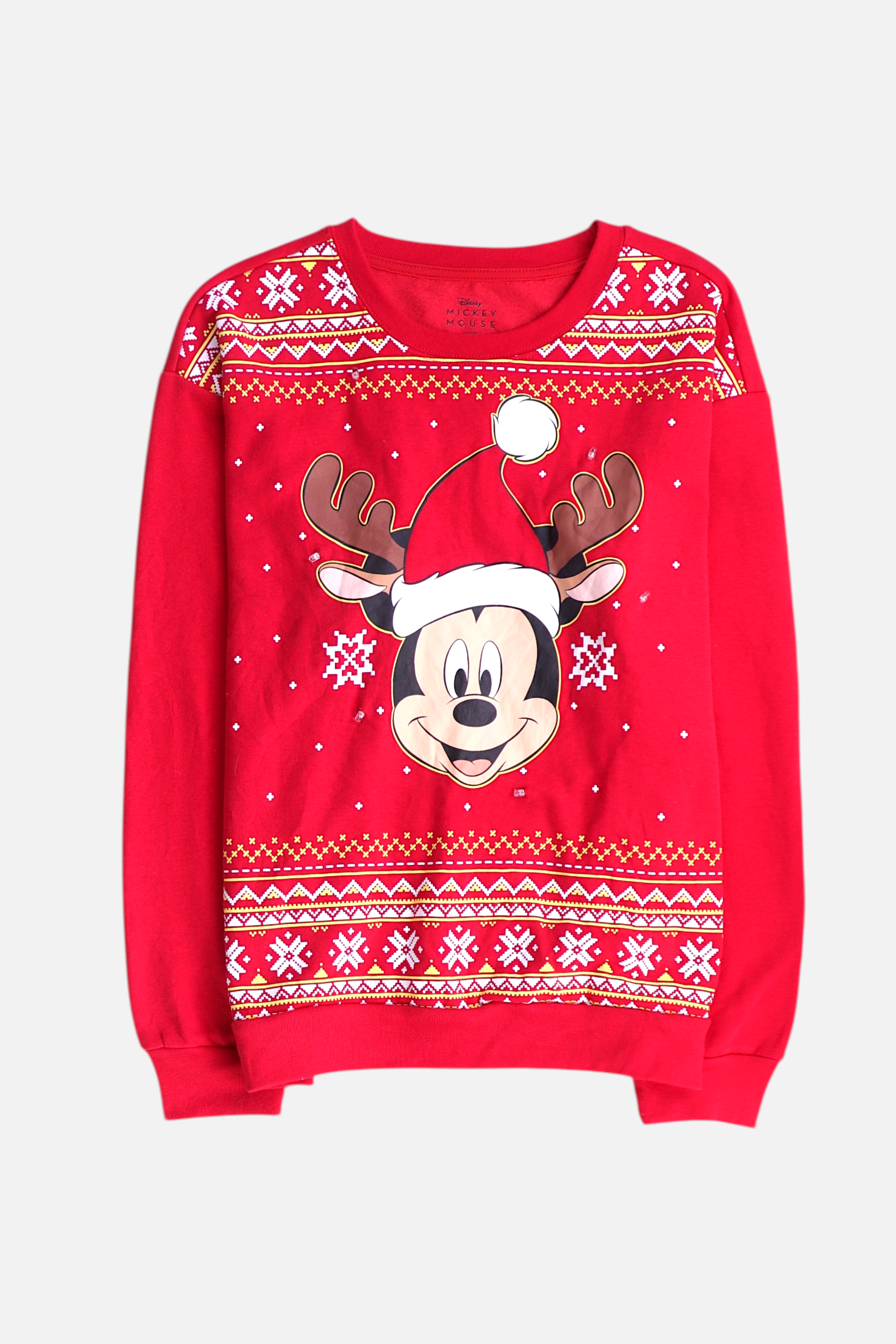 Disney Sudadera Sweatshirt Navideño - Niño - Large - 11-13Y  (Años)