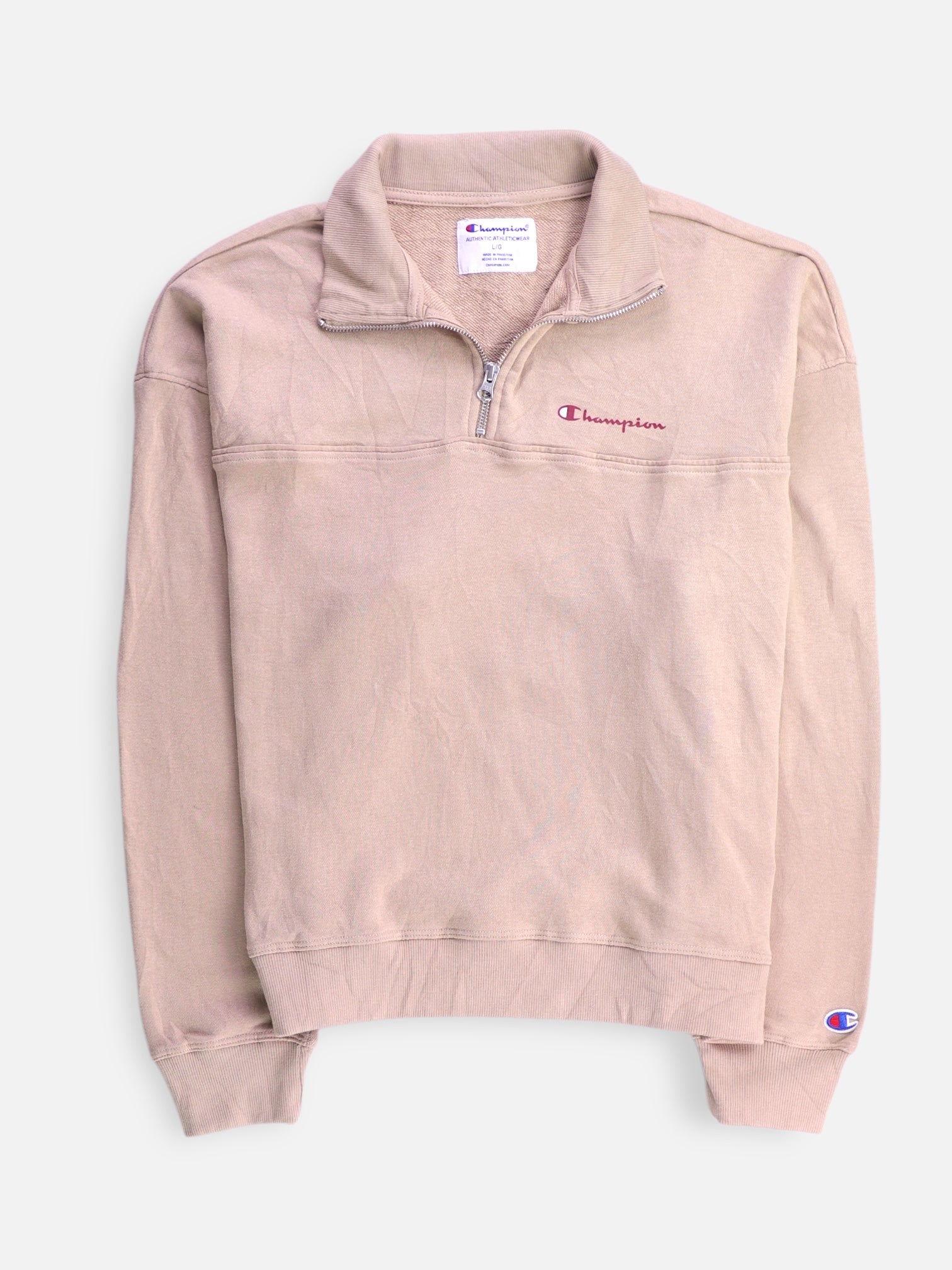 Champion Sudadera Fleece Basic - Mujer - Large