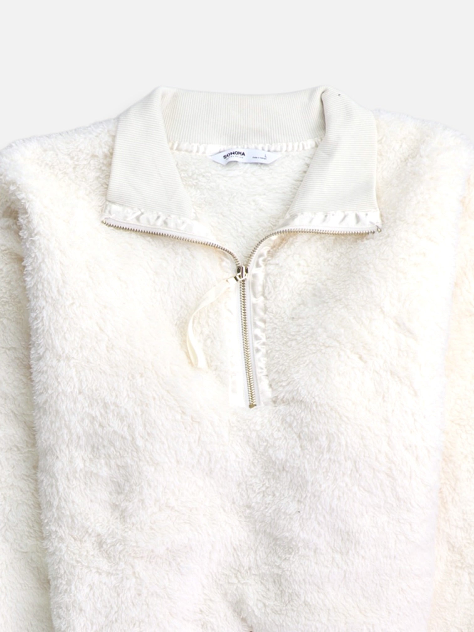 SONOMA Sueter Fleece Teddy - Mujer - Large