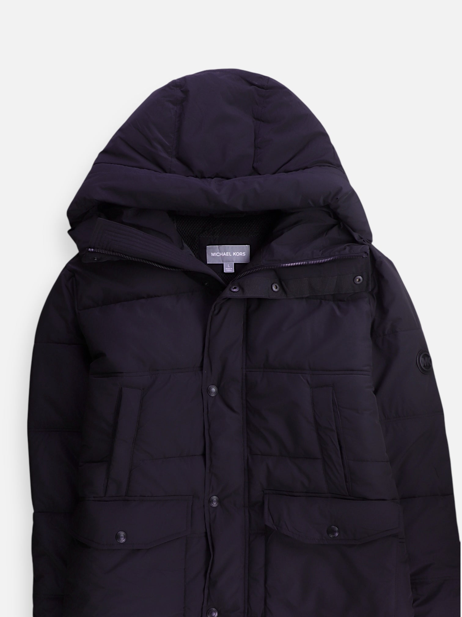 Michael Kors Abrigo Impermeable Puffer - Hombre - Large