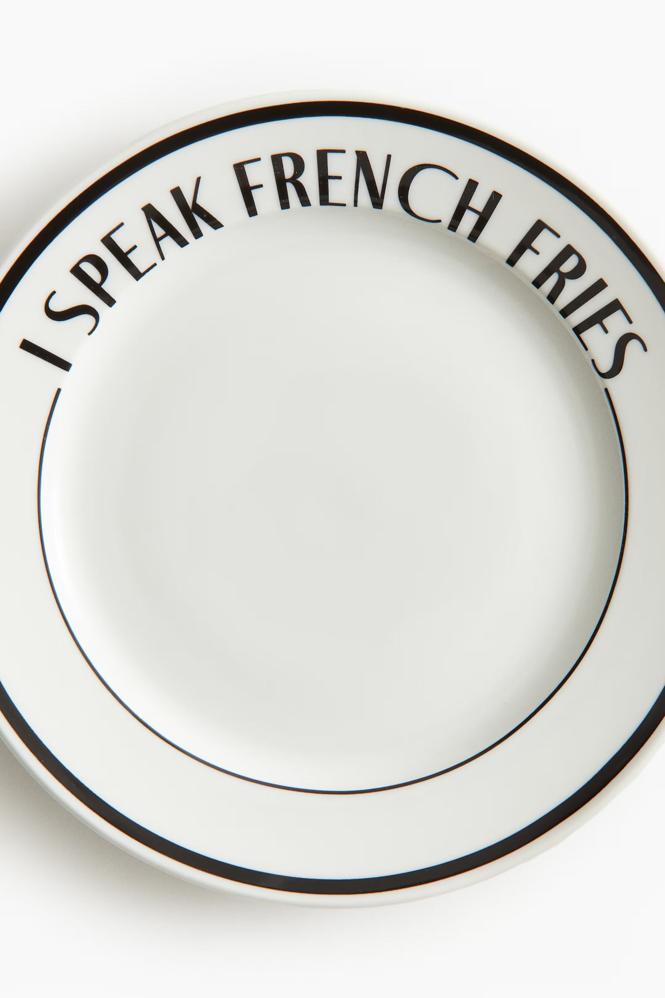 H&M Home Plato Decorativo Porcelana - Medium