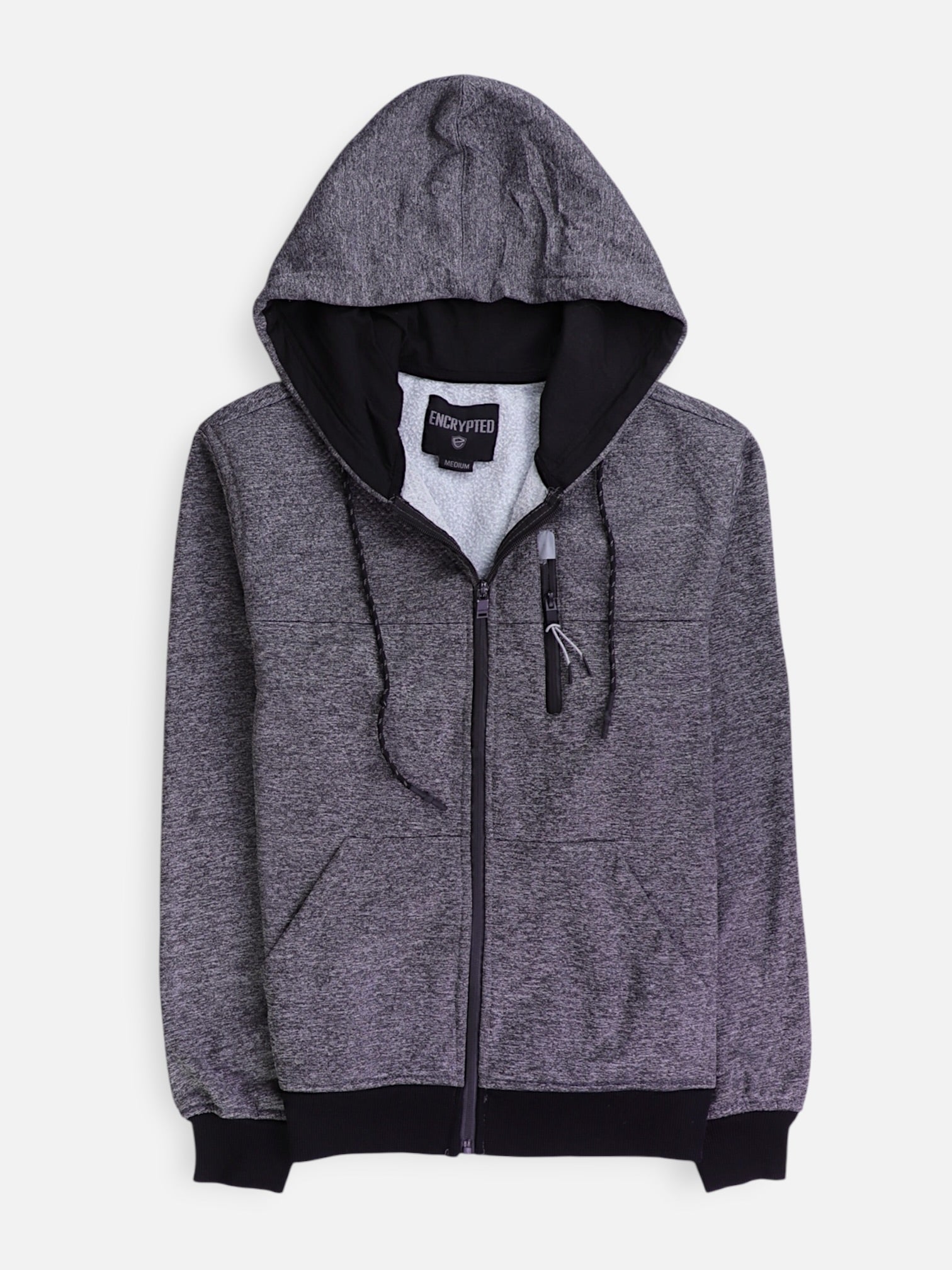 Sudadera Hoodie Basic - Hombre - Medium