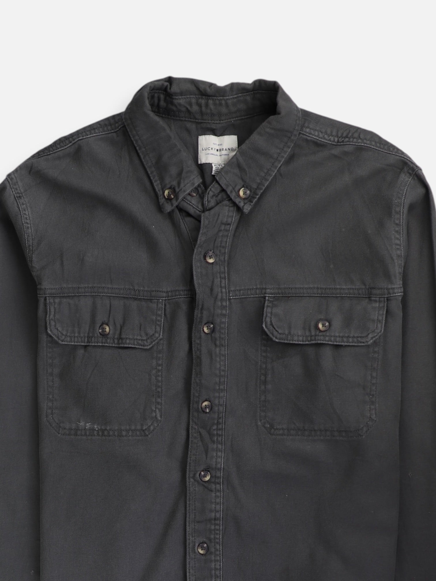 LUCKY BRAND Chaqueta Sobrecamisa Basic - Hombre - XL