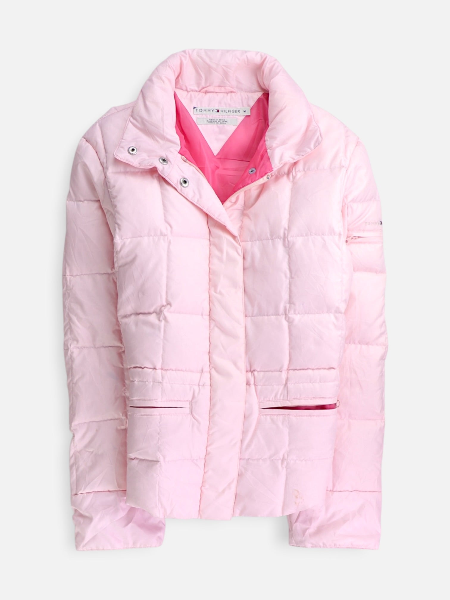 Tommy Hilfiger Chaqueta Puffer Impermeable - Mujer - Medium