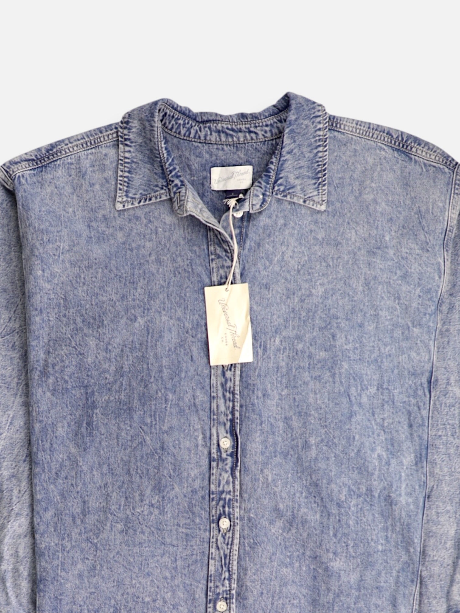 Universal Thread Chaqueta Sobrecamisa Denim - Mujer - Large