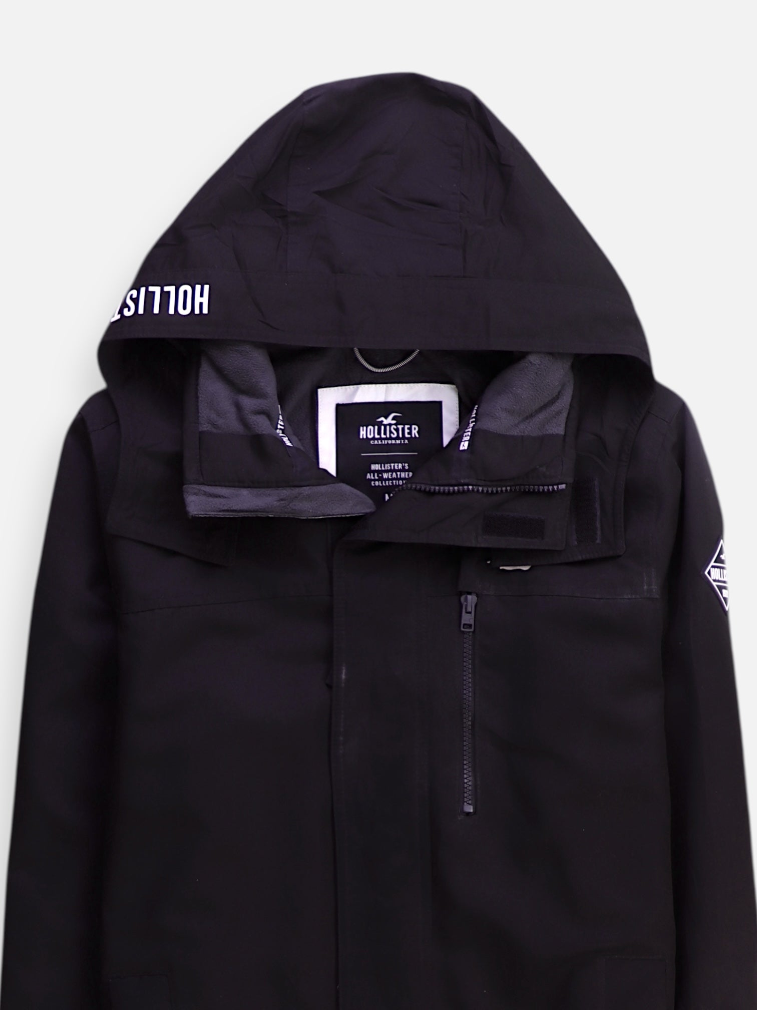Hollister Chaqueta Casual Impermeable - Hombre - Medium
