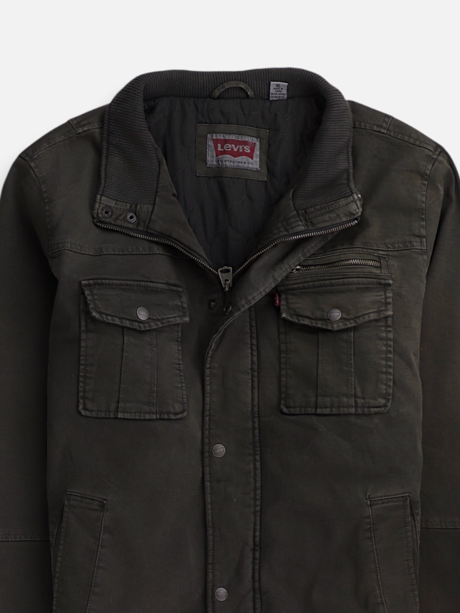 Levis Chaqueta Militar Cargo - Hombre - XL