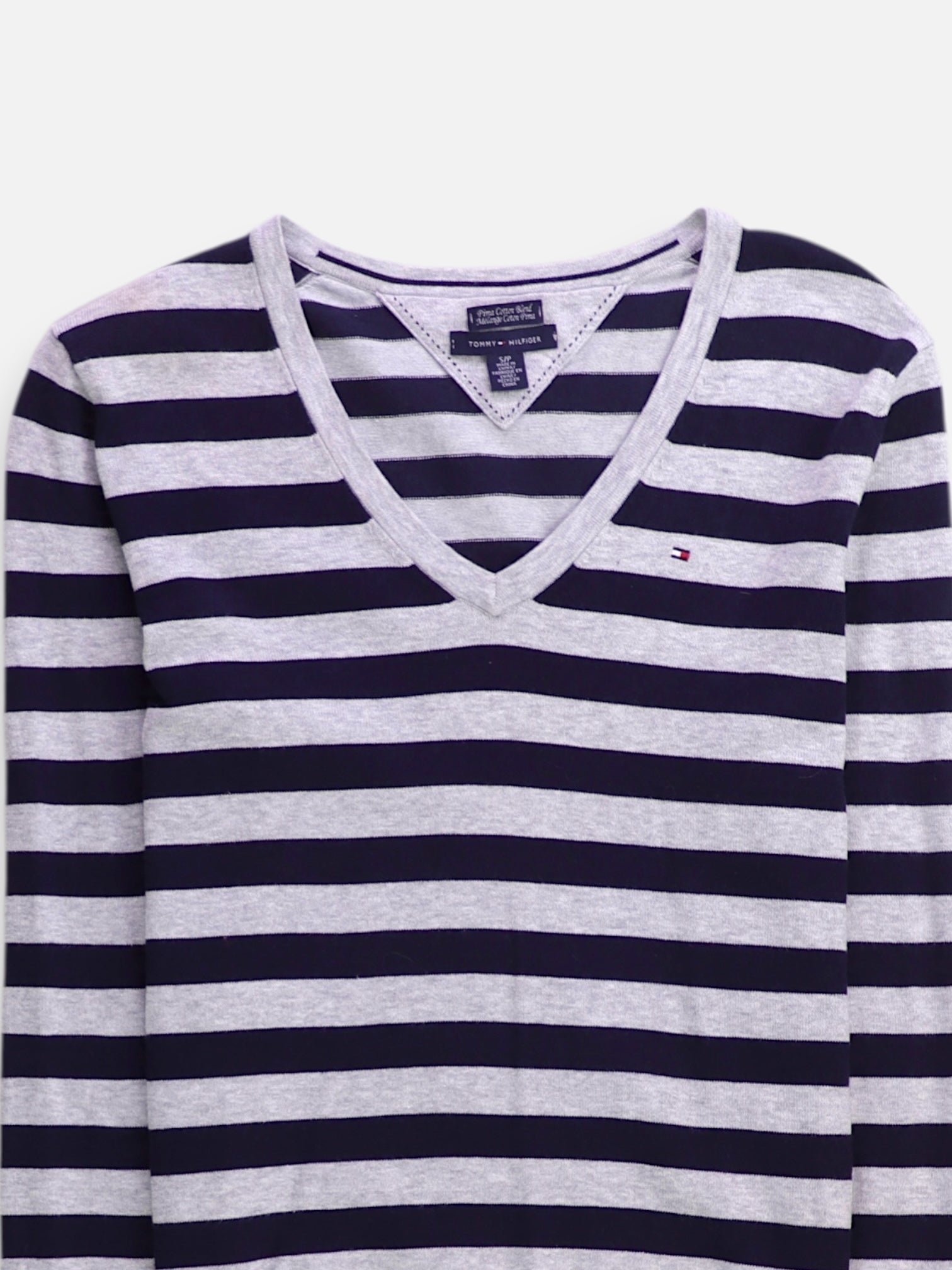 Tommy Hilfiger Sueter Casual Color Block - Mujer - Small