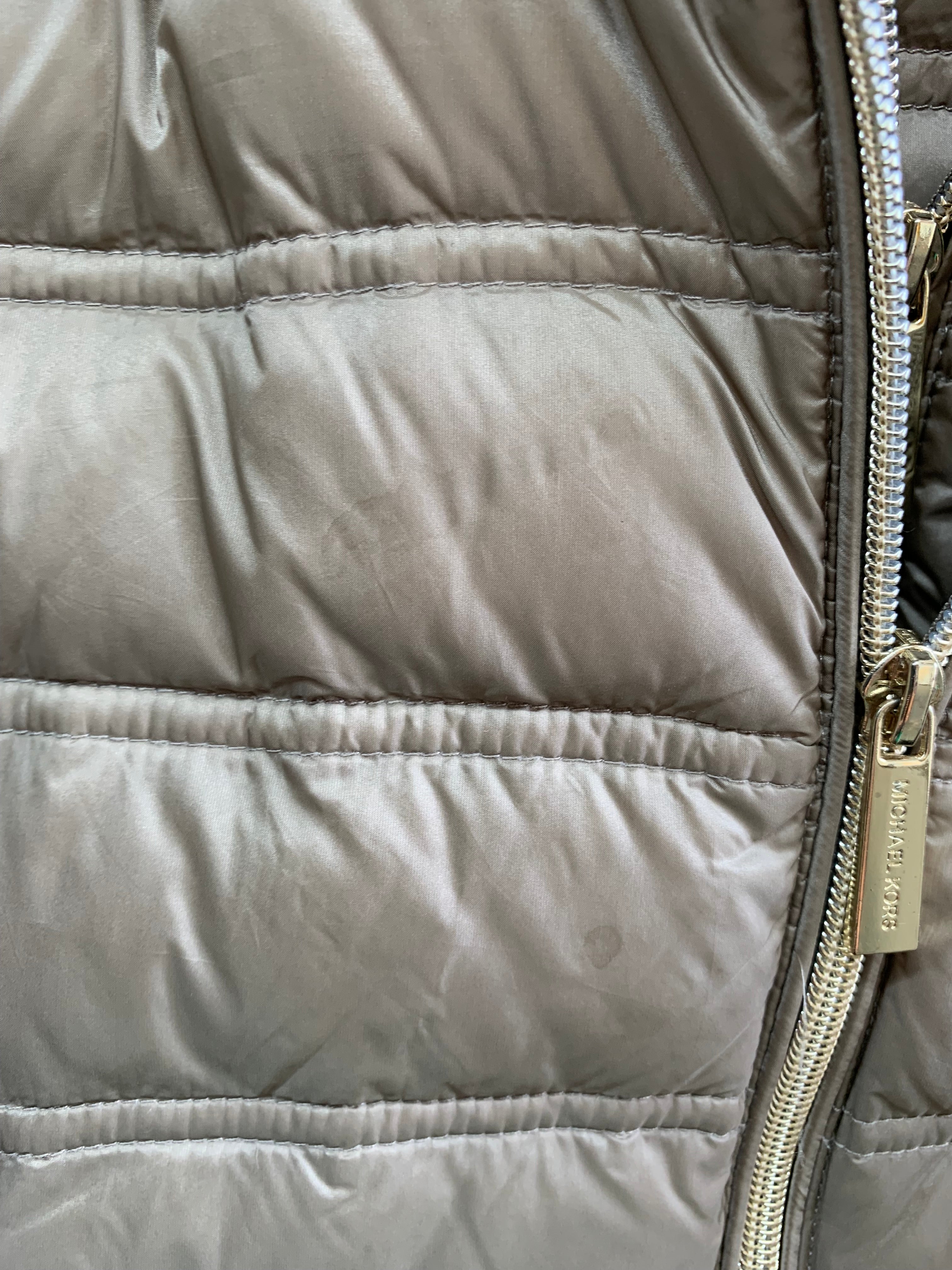 Michael Kors Chaqueta Puffer Impermeable - Mujer - Large
