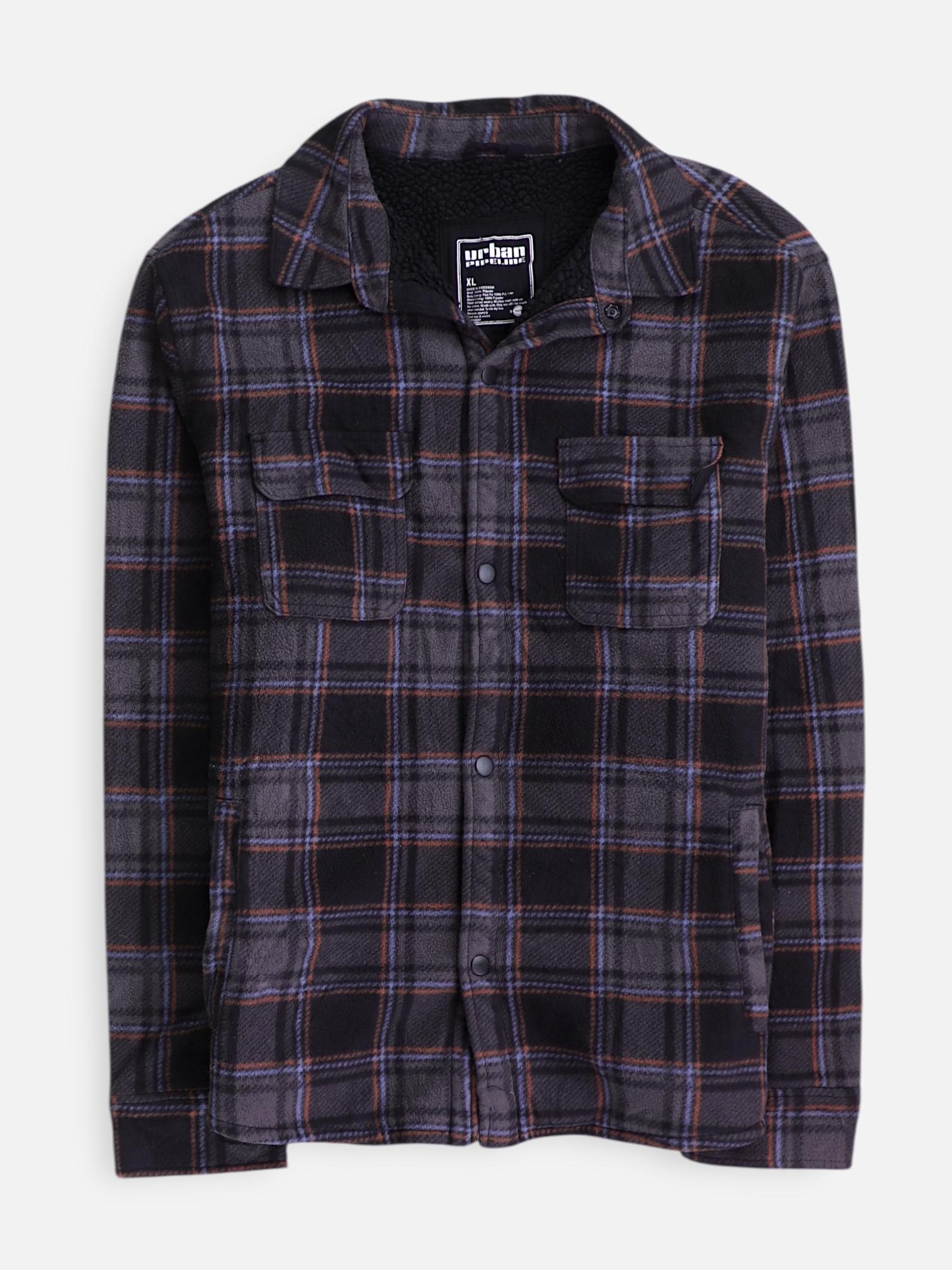 Urban pipeline Chaqueta Sobrecamisa Basic - Hombre - XL