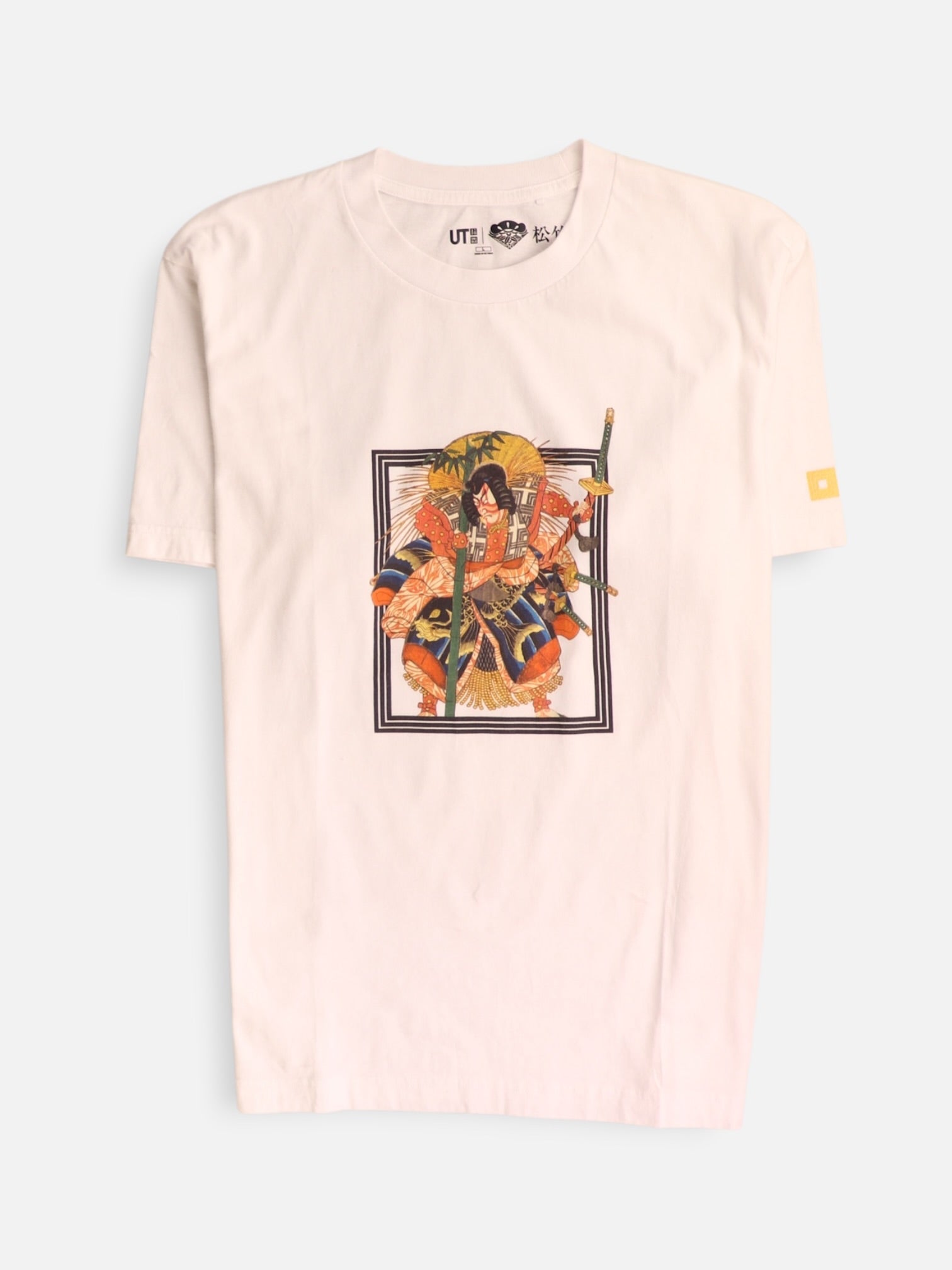 UNIQLO Camiseta Grafica - Hombre - Large