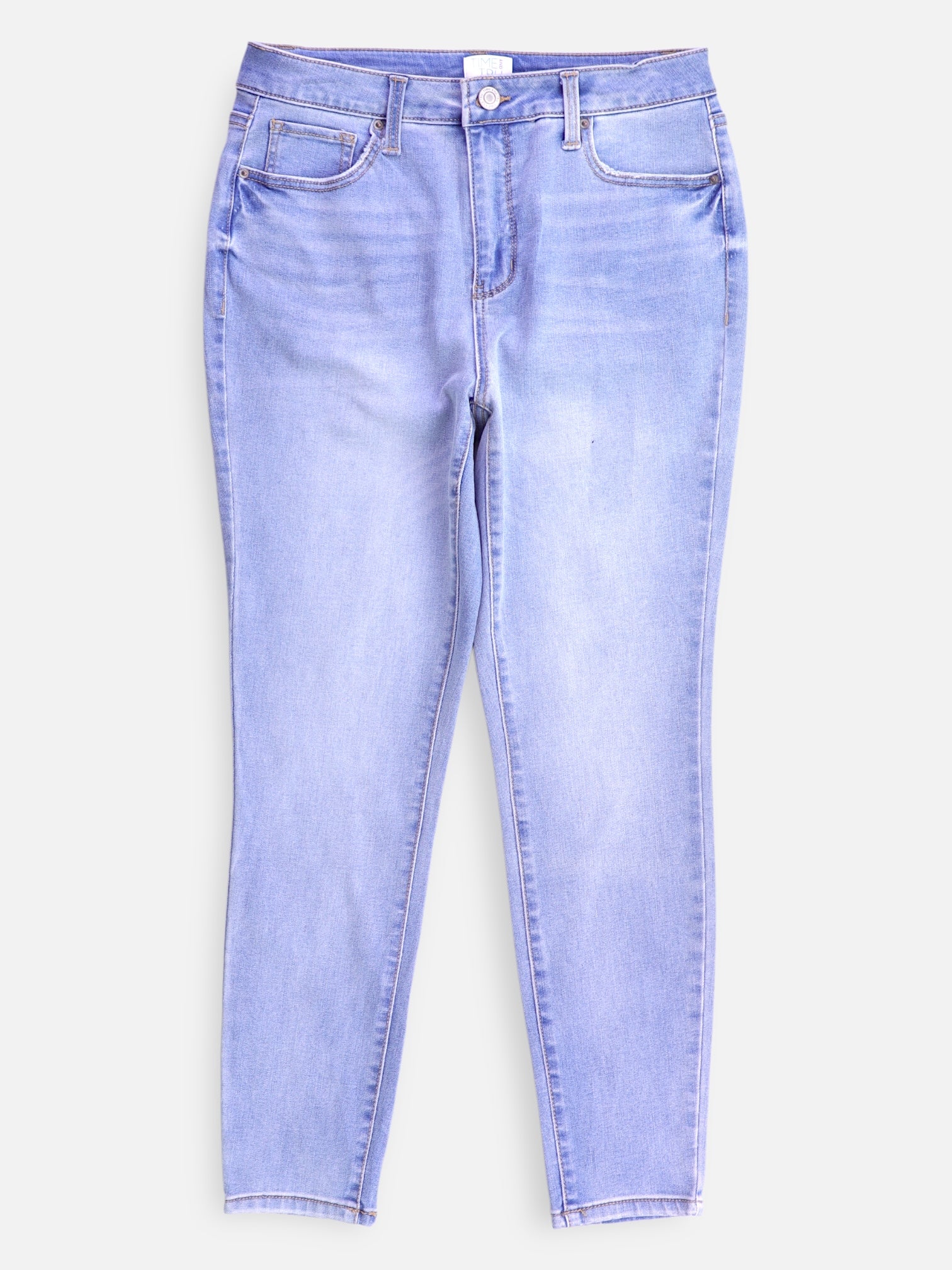 TIME THRU Jean Regular Fit Denim - Mujer - 8