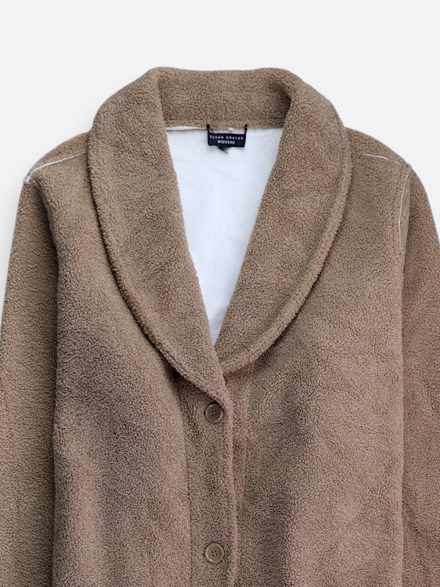 Abrigo Casual Teddy - Mujer - N/A