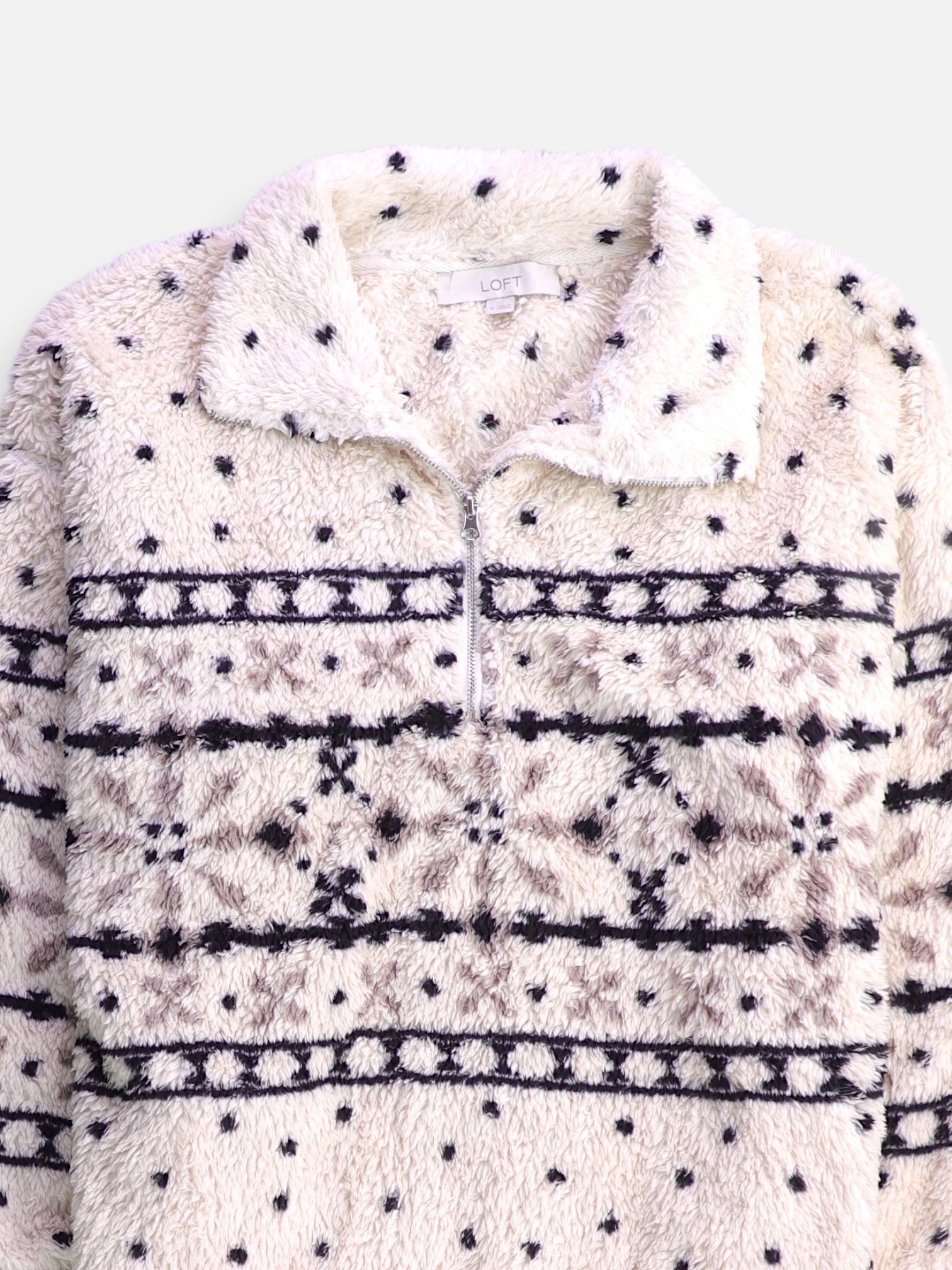 LOFT Sueter Fleece Casual - Hombre - Medium
