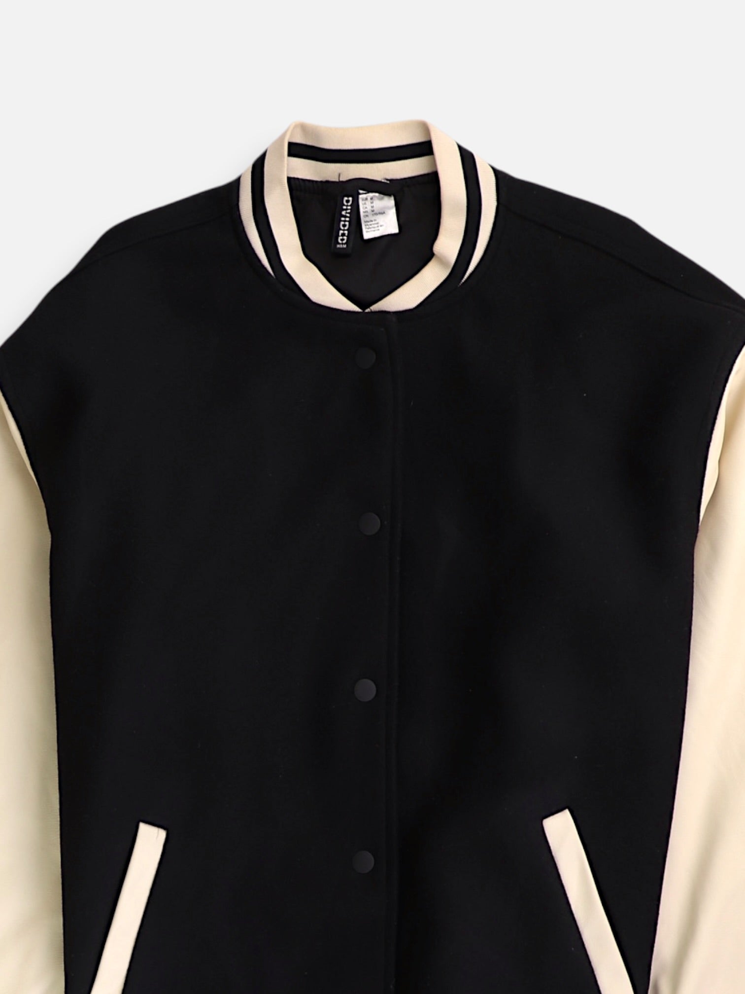 H&M Chaqueta Bomber  Color Block - Hombre - Medium