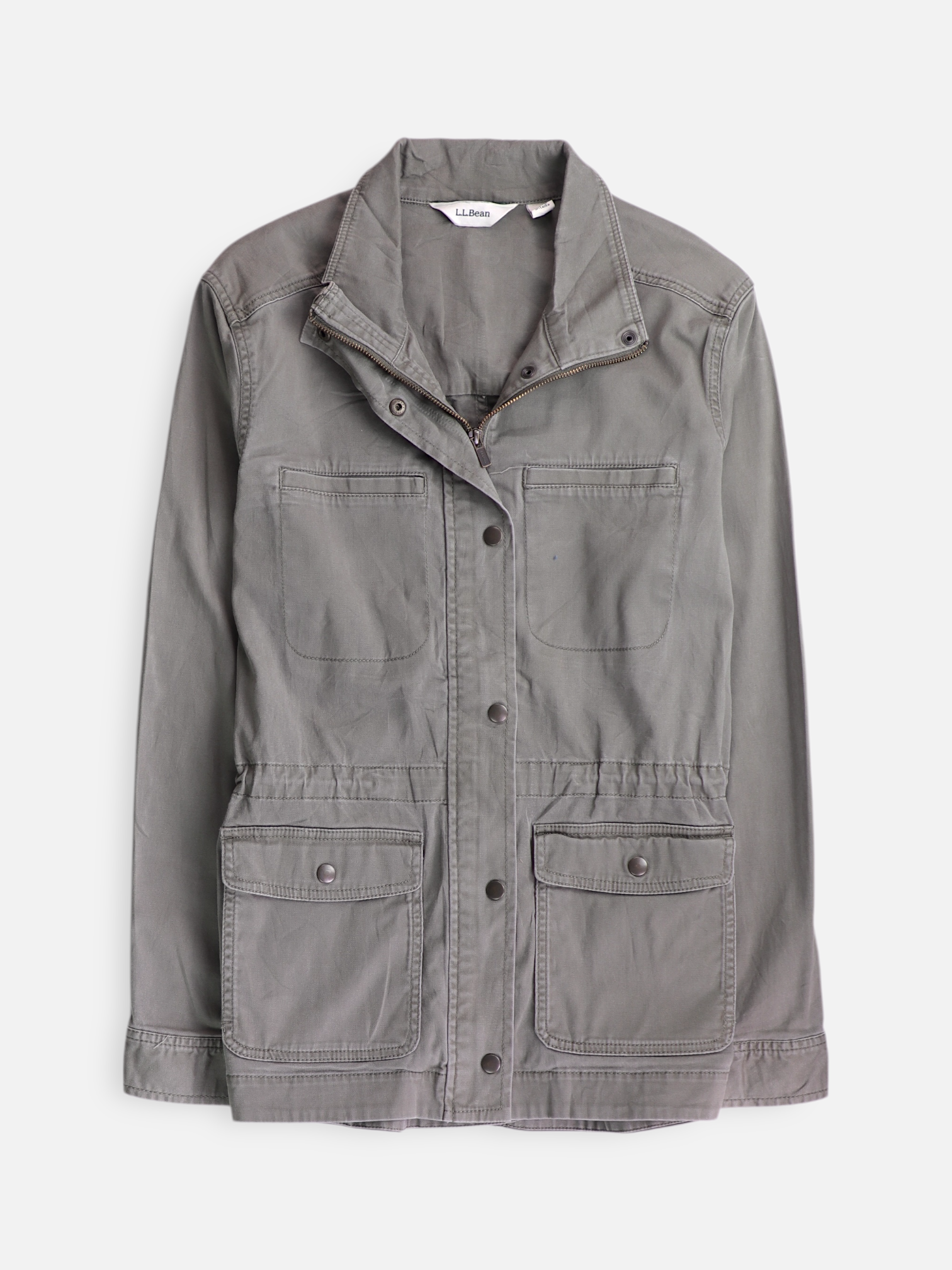 LL BEAN Chaqueta Cazadora Cargo - Mujer - Large