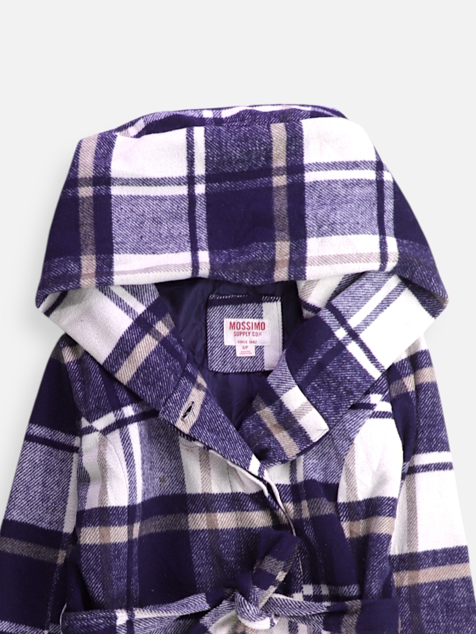 Mossimo Chaqueta Casual Color Block - Mujer - Small
